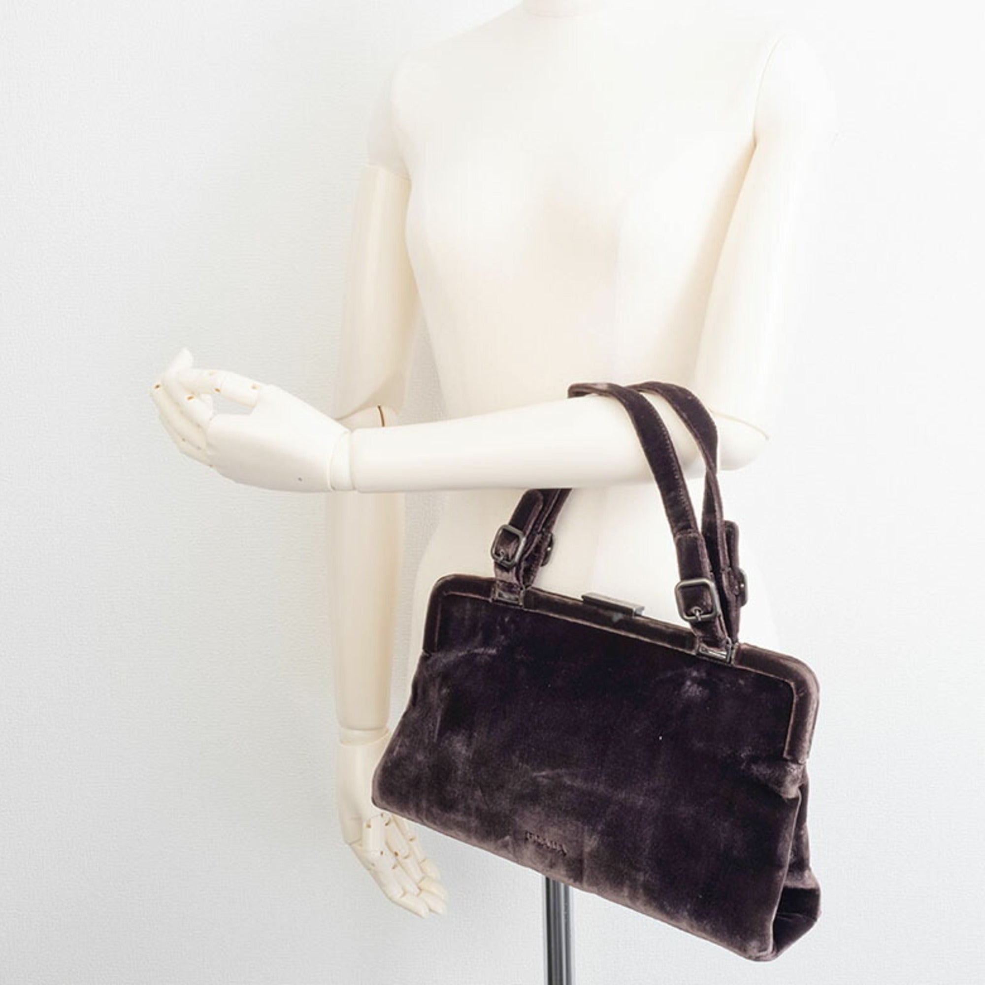 Prada Dark Brown Leather Handbag (Pre-Owned)