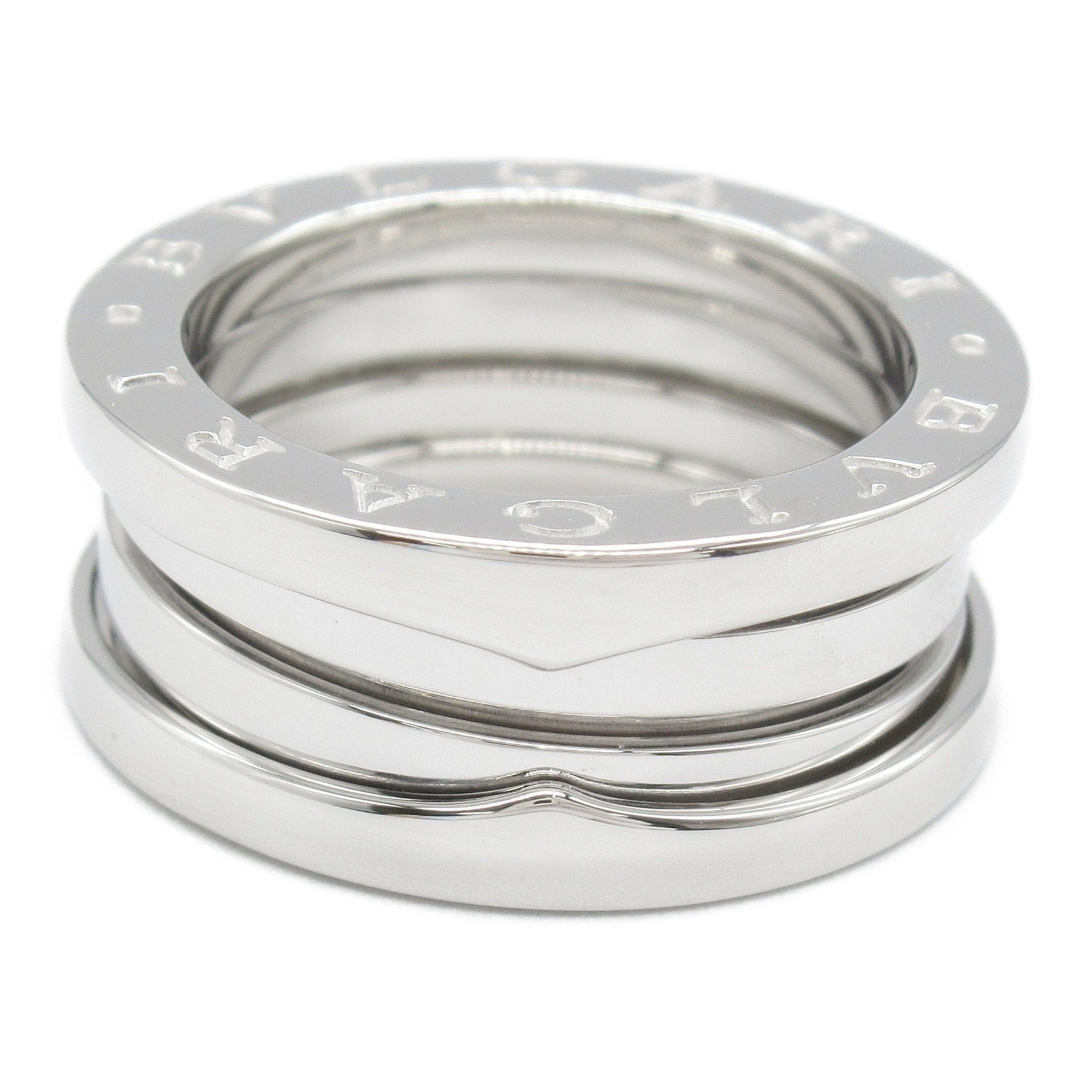 Bvlgari B.Zero1 Silver White Gold (18K) Band Ring (Pre-Owned)