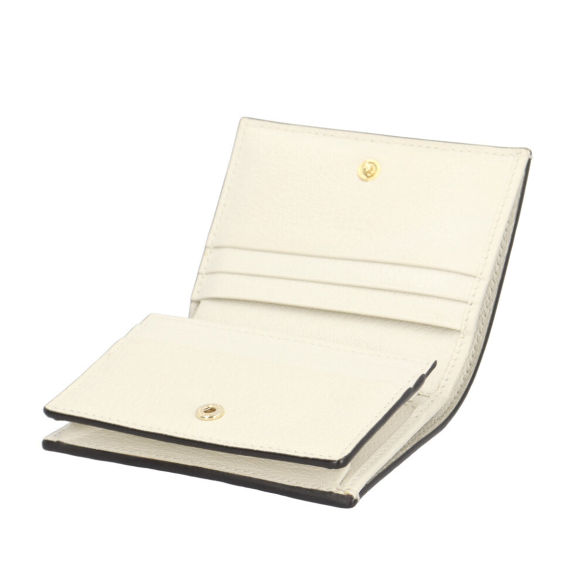 Gucci Ivory White Leather Wallet (Bi-Fold) (Pre-Owned)