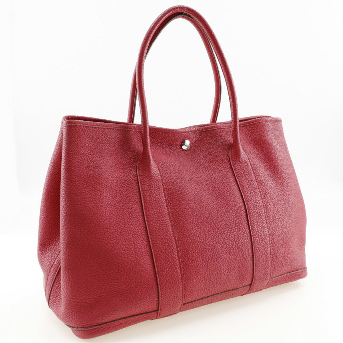 Hermes Bougainvillier Red Color Negonda Leather Tote Bag (Pre-Owned)