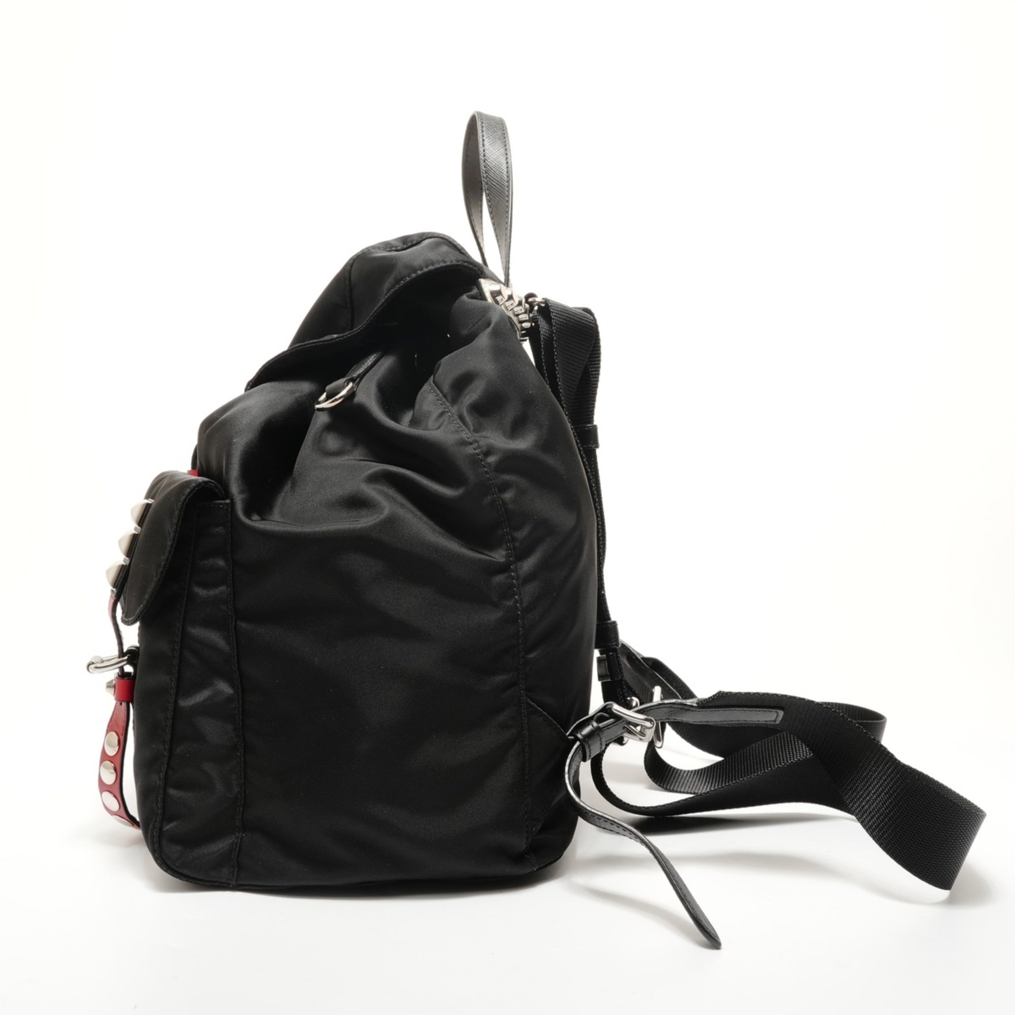 Prada Black Nylon Backpack (Pre-Owned)