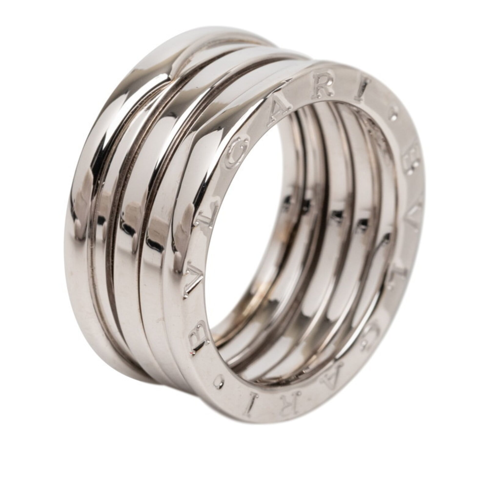 Bvlgari White Gold (18K) Band Ring (Pre-Owned)