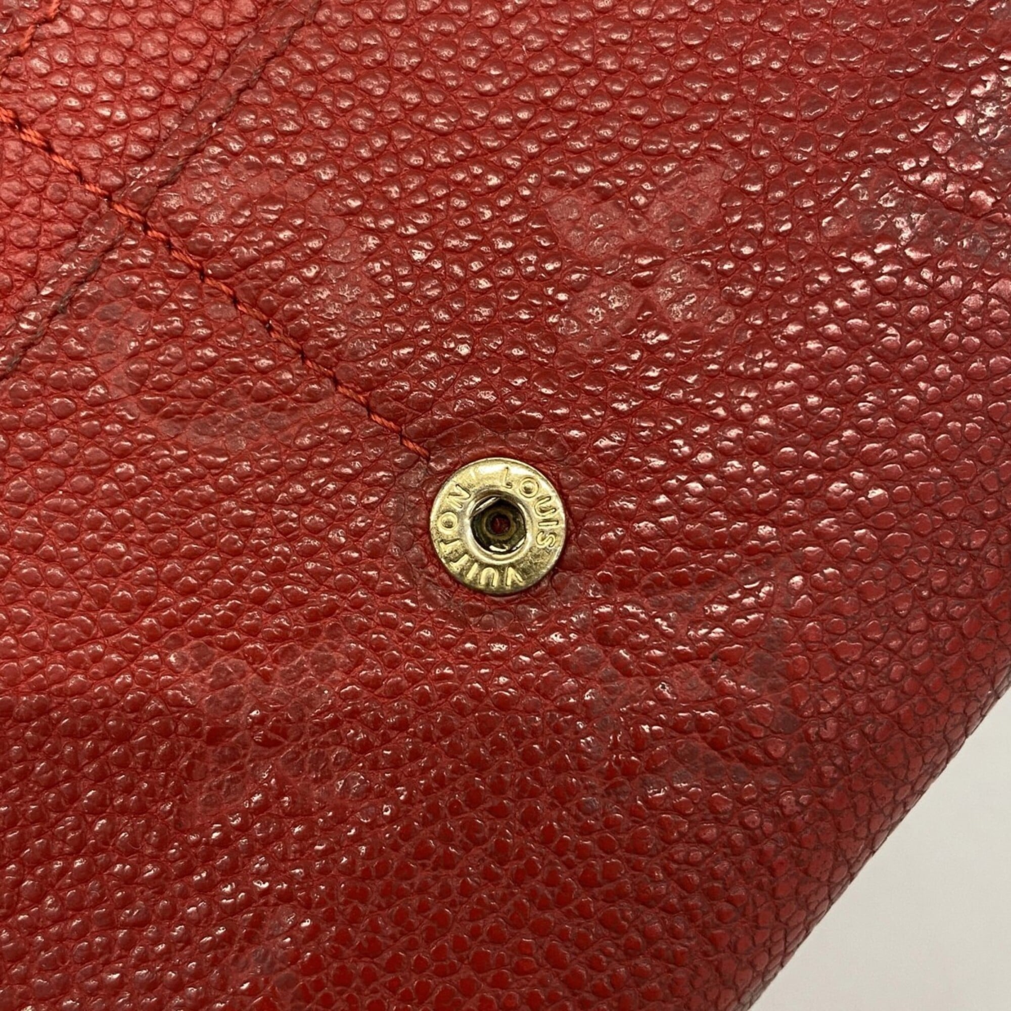 Louis Vuitton Cerise Long Wallet (Bi-Fold) (Pre-Owned)