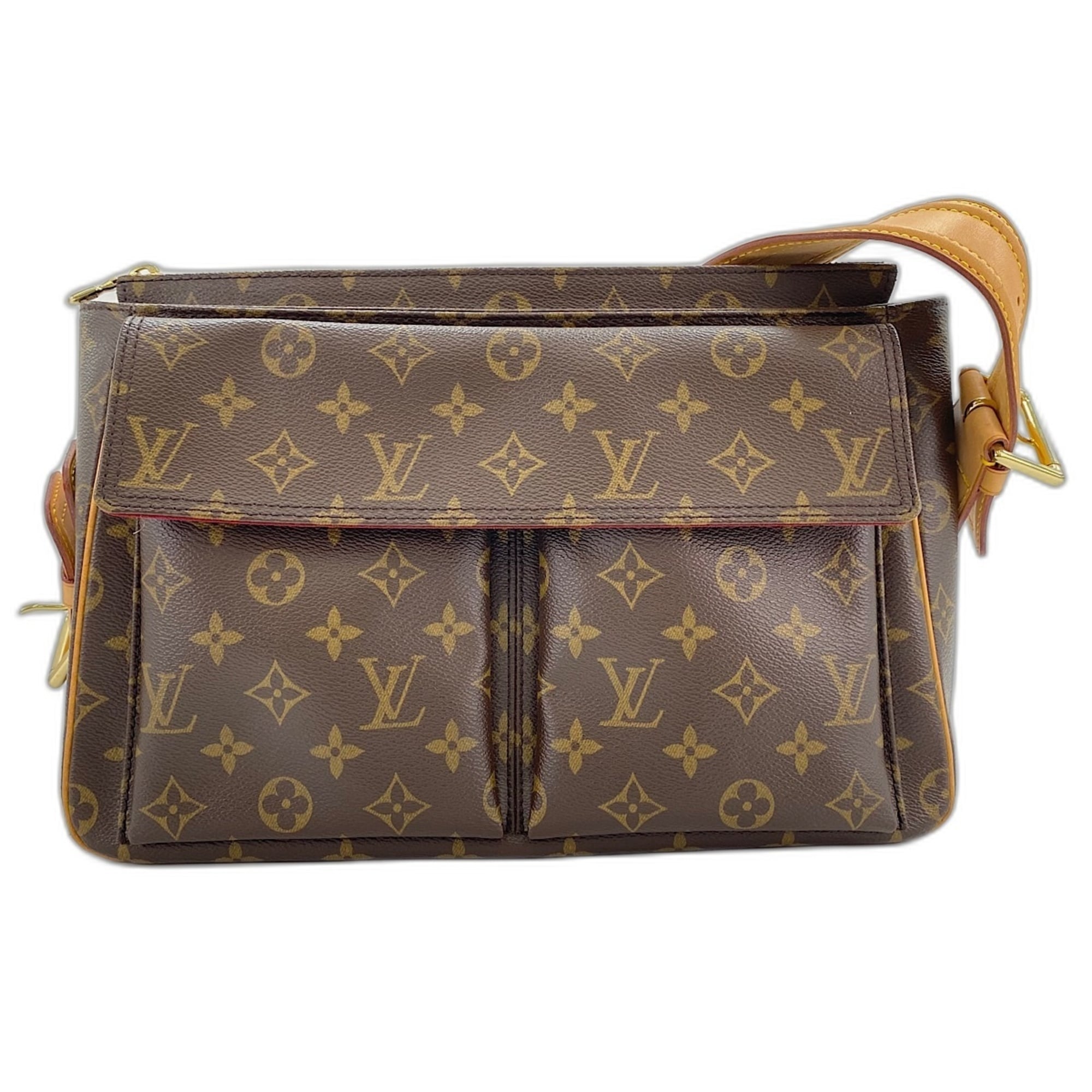 Louis Vuitton Brown Monogram Monogram Shoulder Bag (Pre-Owned)