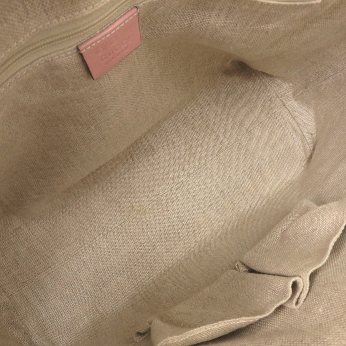 Gucci Pink Leather Handbag Shoulder Bag Tote Bag (Pre-Owned)
