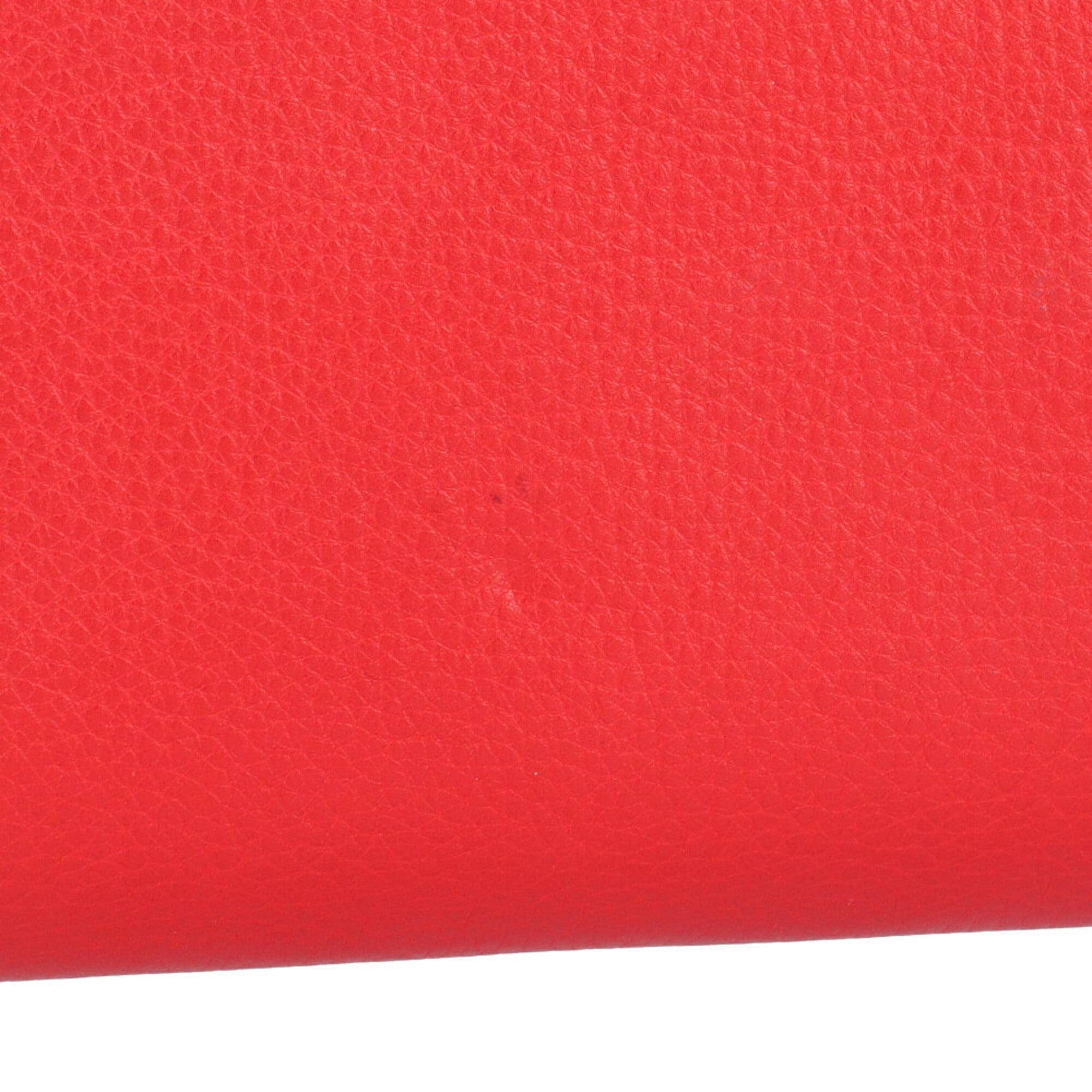 Gucci Soho Red Color Leather Long Wallet (Bi-Fold) (Pre-Owned)