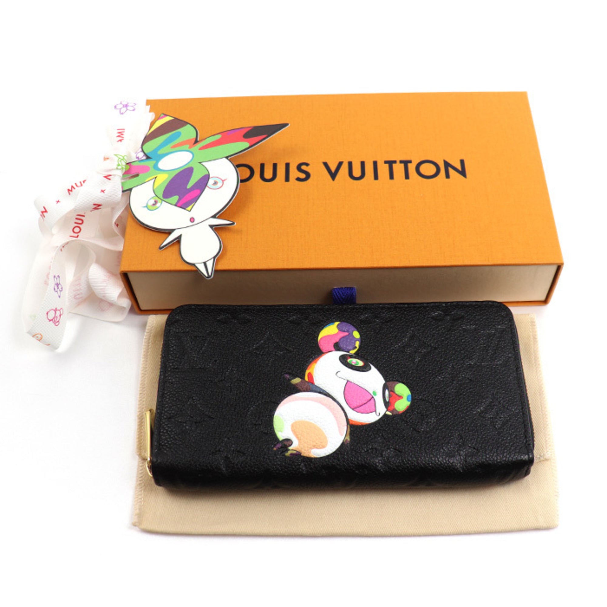 Louis Vuitton Noir Monogram Empreinte Long Wallet (Bi-Fold) (Pre-Owned)