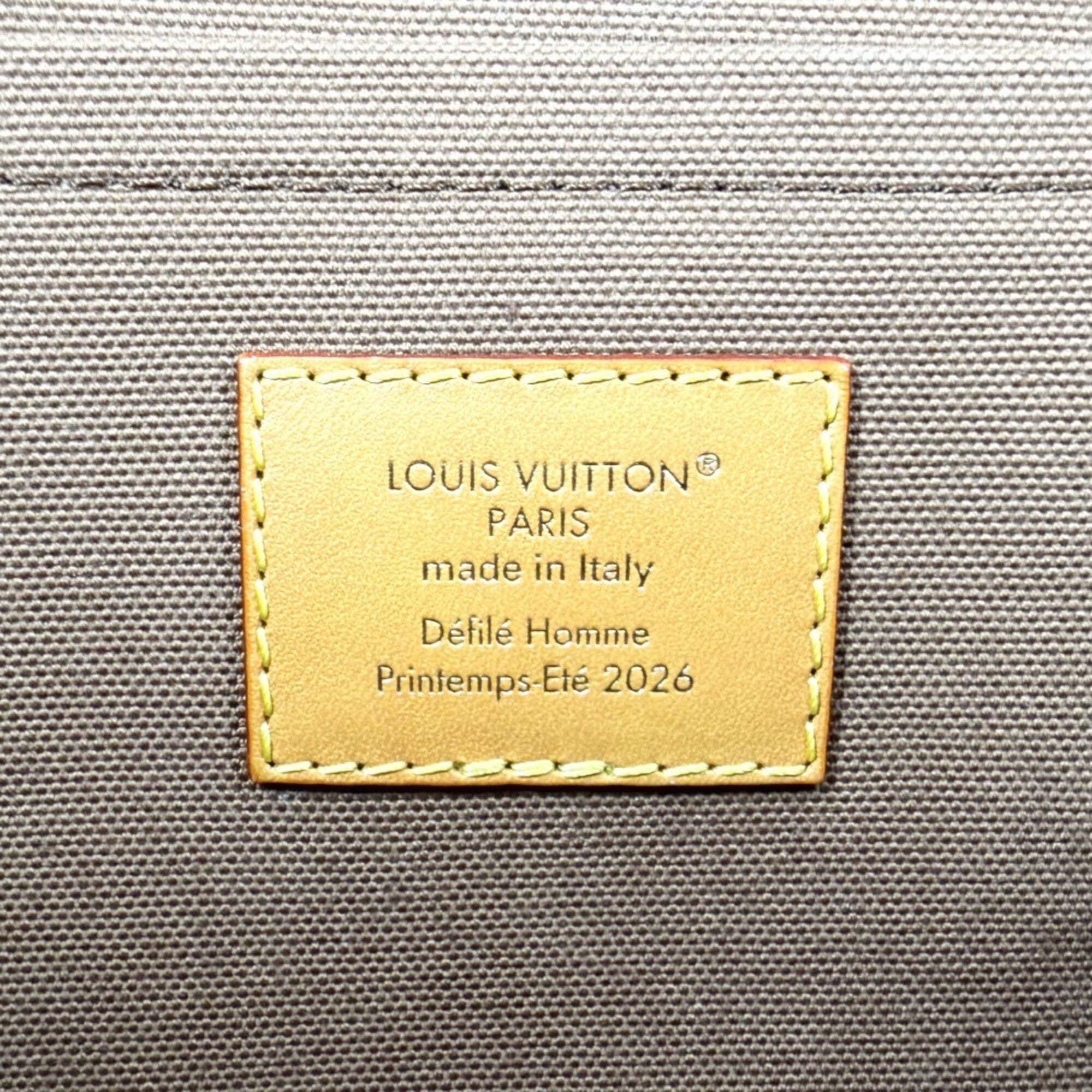 Louis Vuitton Brown Monogram Canvas Shoulder Bag (Pre-Owned)