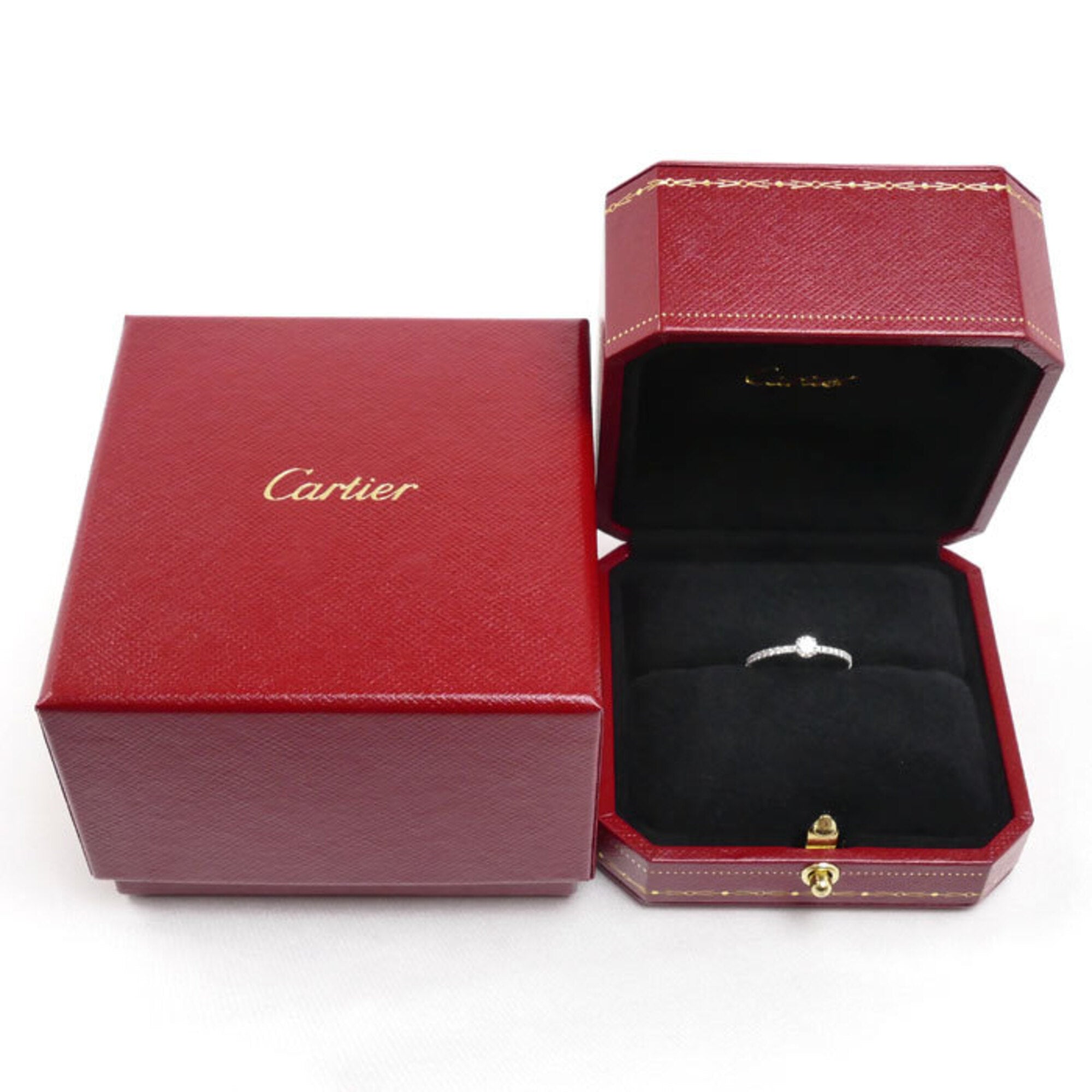 Cartier Platinum 950 Band Ring (Pre-Owned)