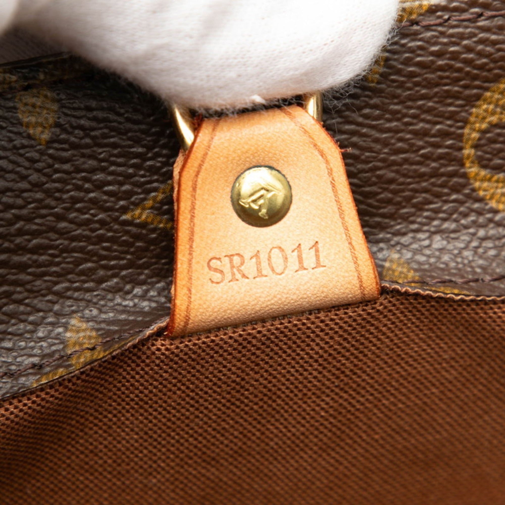 Louis Vuitton Brown Pvc Leather Tote Bag (Pre-Owned)