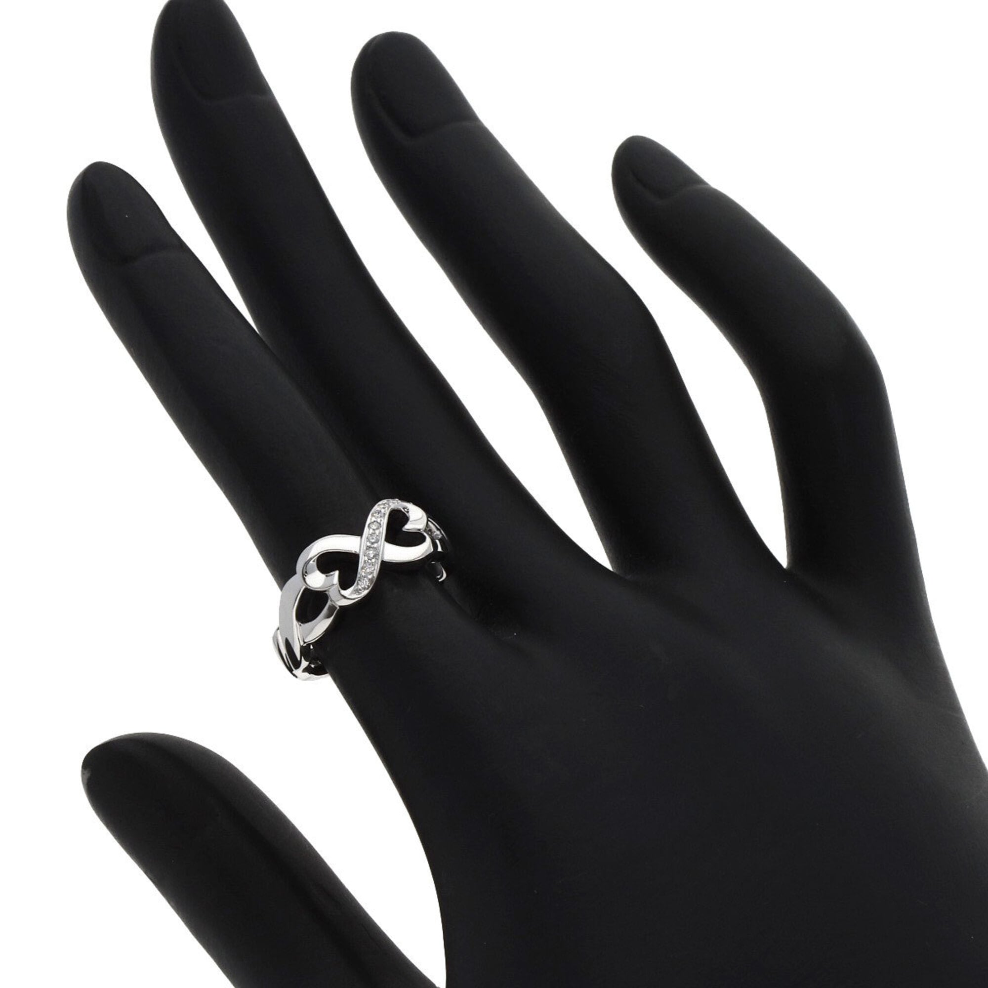 Tiffany White Gold (18K) Band Ring (Pre-Owned)