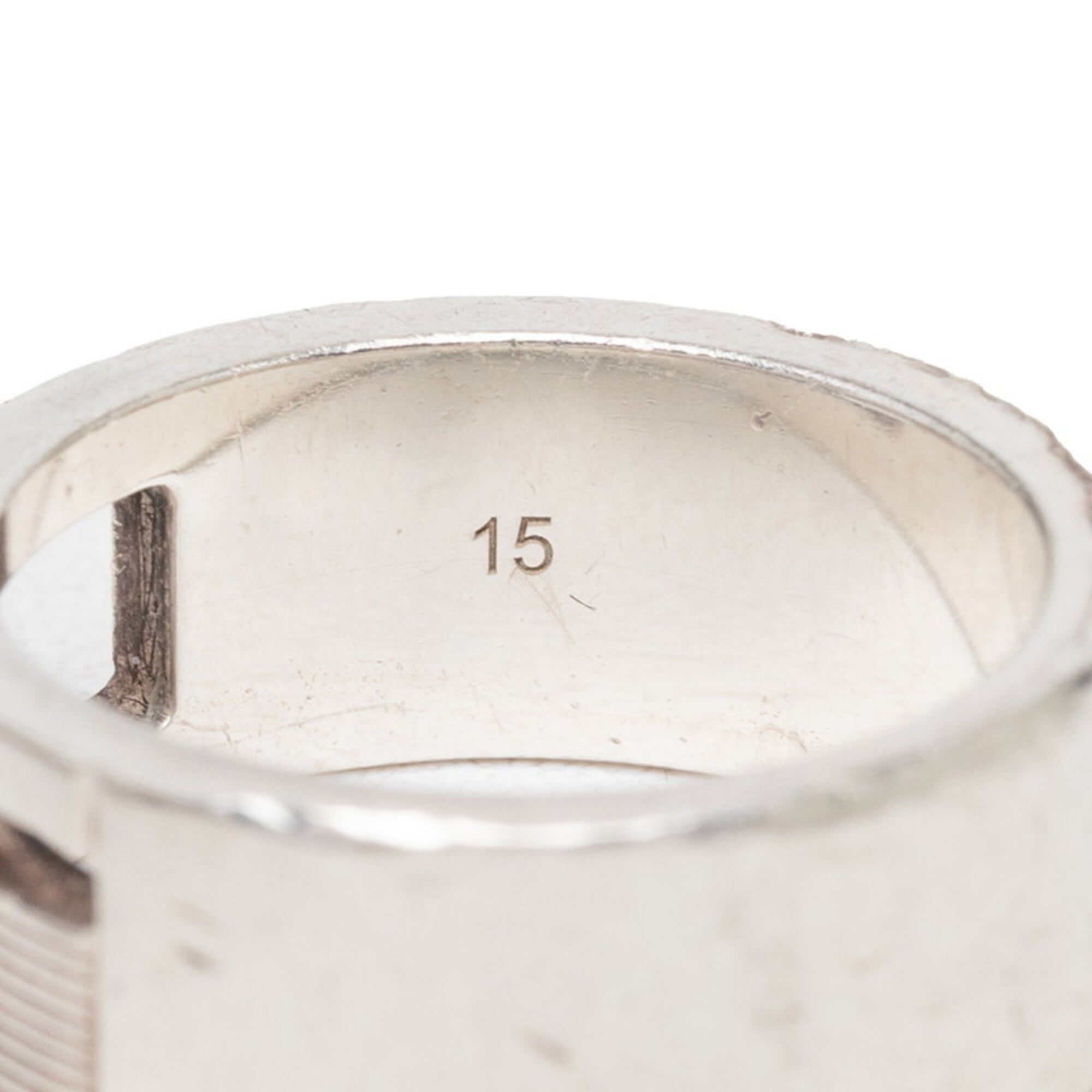 Gucci Silver 925 Band Ring (Pre-Owned)