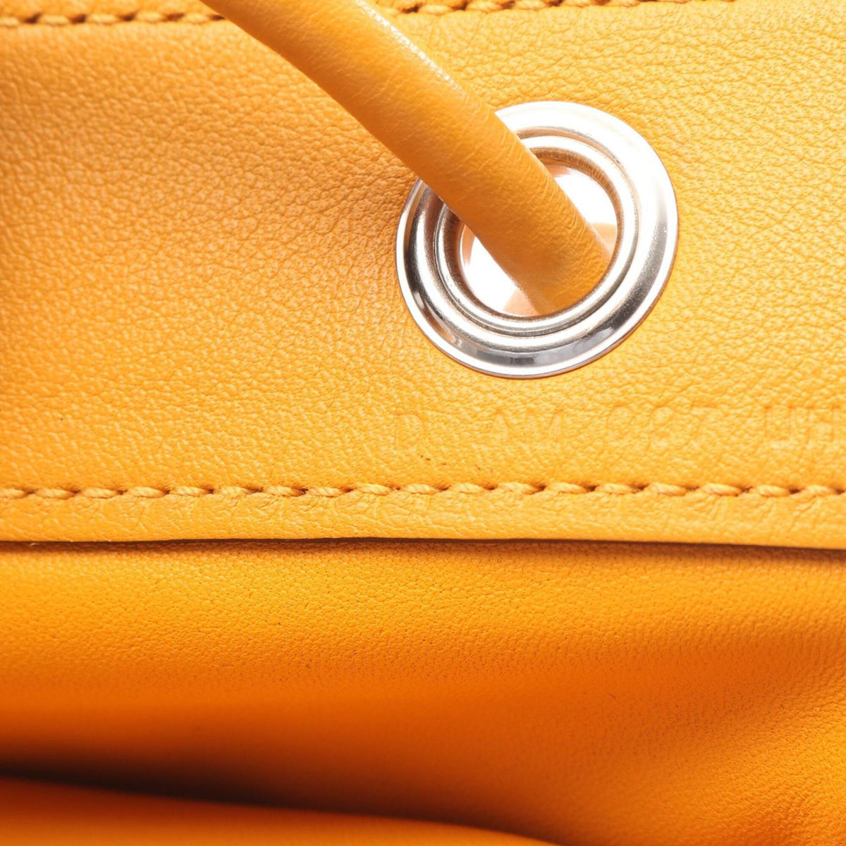 Hermes Orange Swift Leather Handbag Shoulder Bag (Pre-Owned)