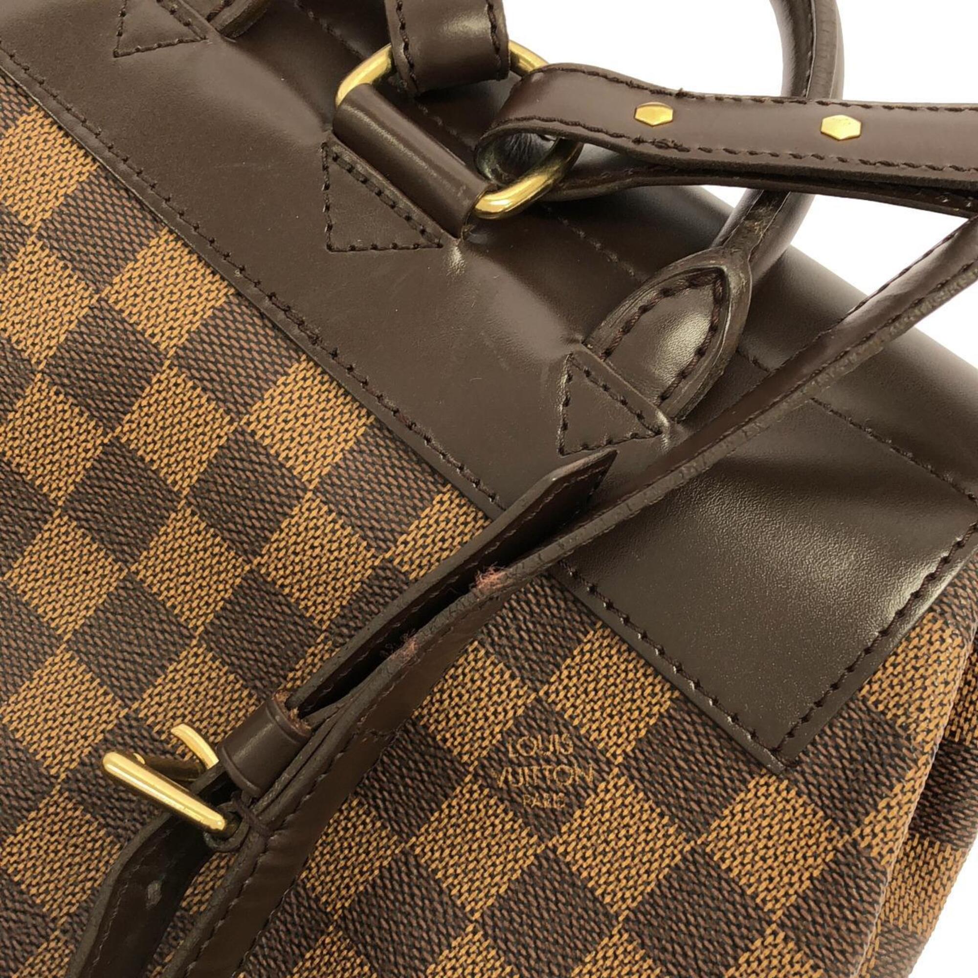 Louis Vuitton Ebene Coated Canvas Backpack (Pre-Owned)
