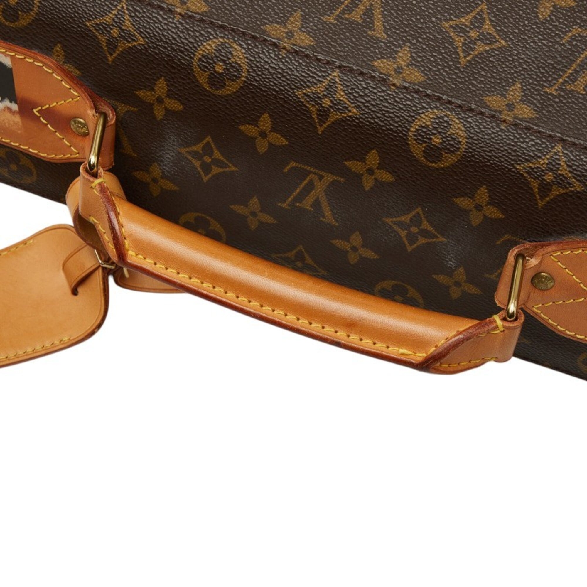 Louis Vuitton Monogram Brown Pvc Leather Garment Case (Pre-Owned)