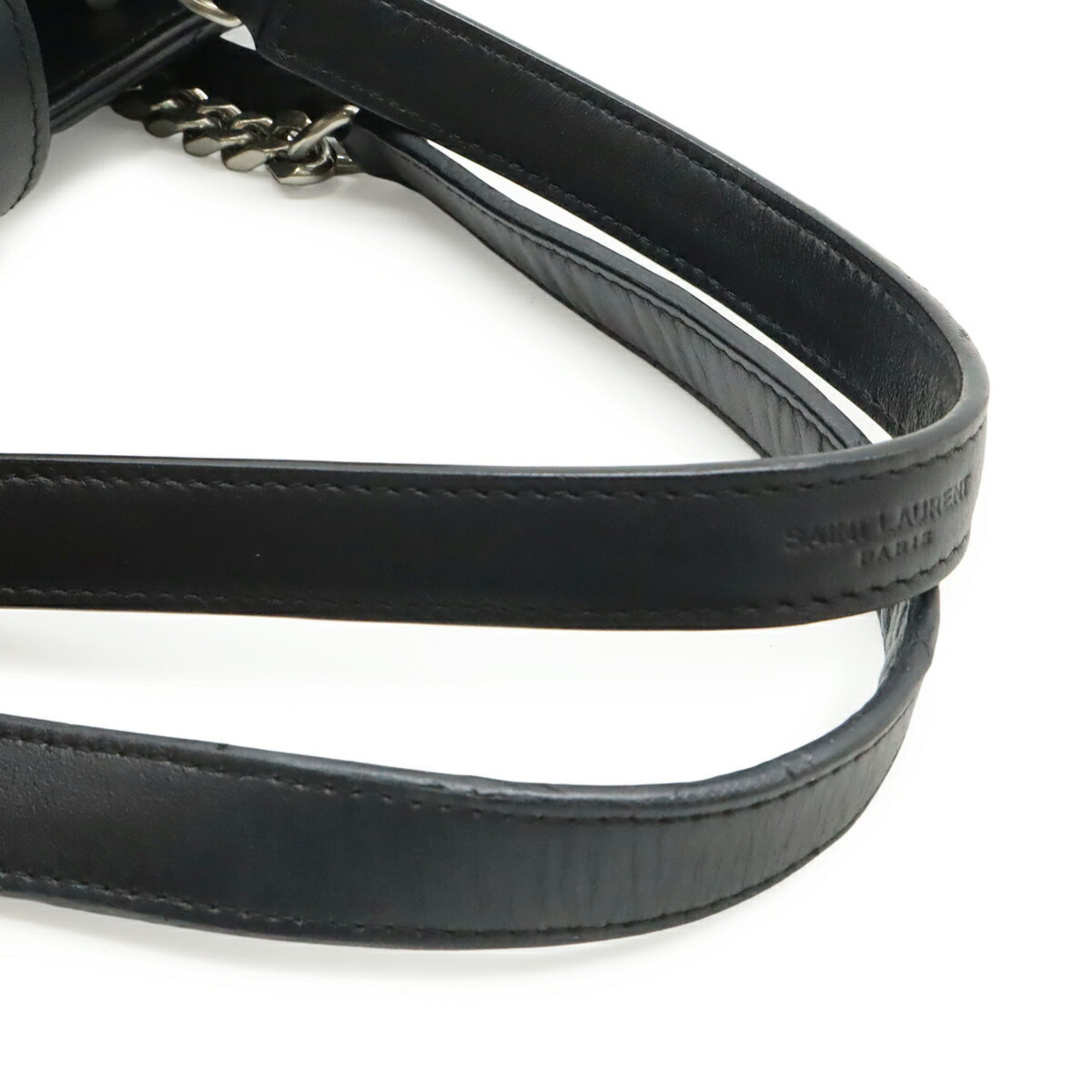 Yves Saint Laurent Black Quilting Shoulder Bag (Pre-Owned)