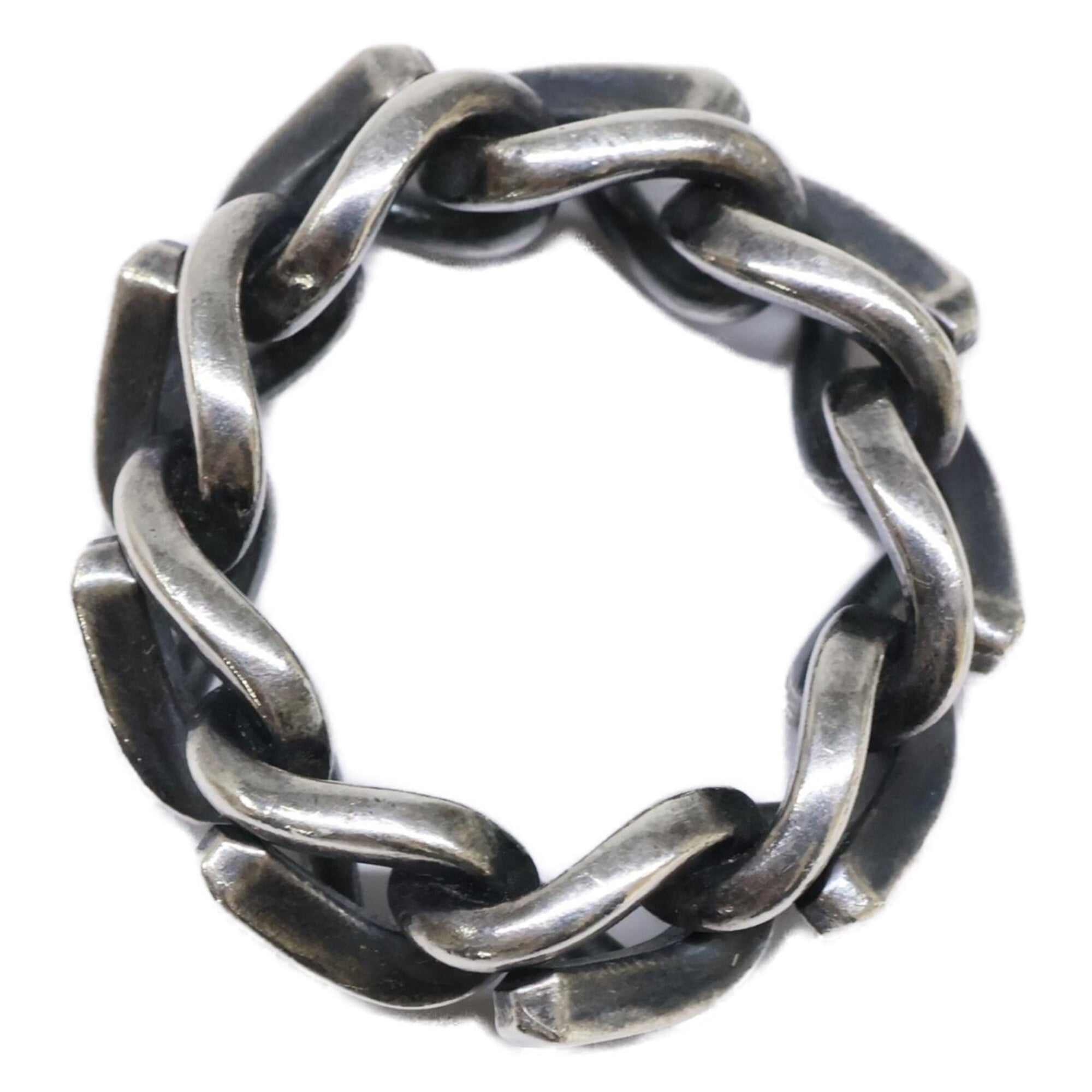 Tiffany Silver Silver 925 Band Ring (Pre-Owned)