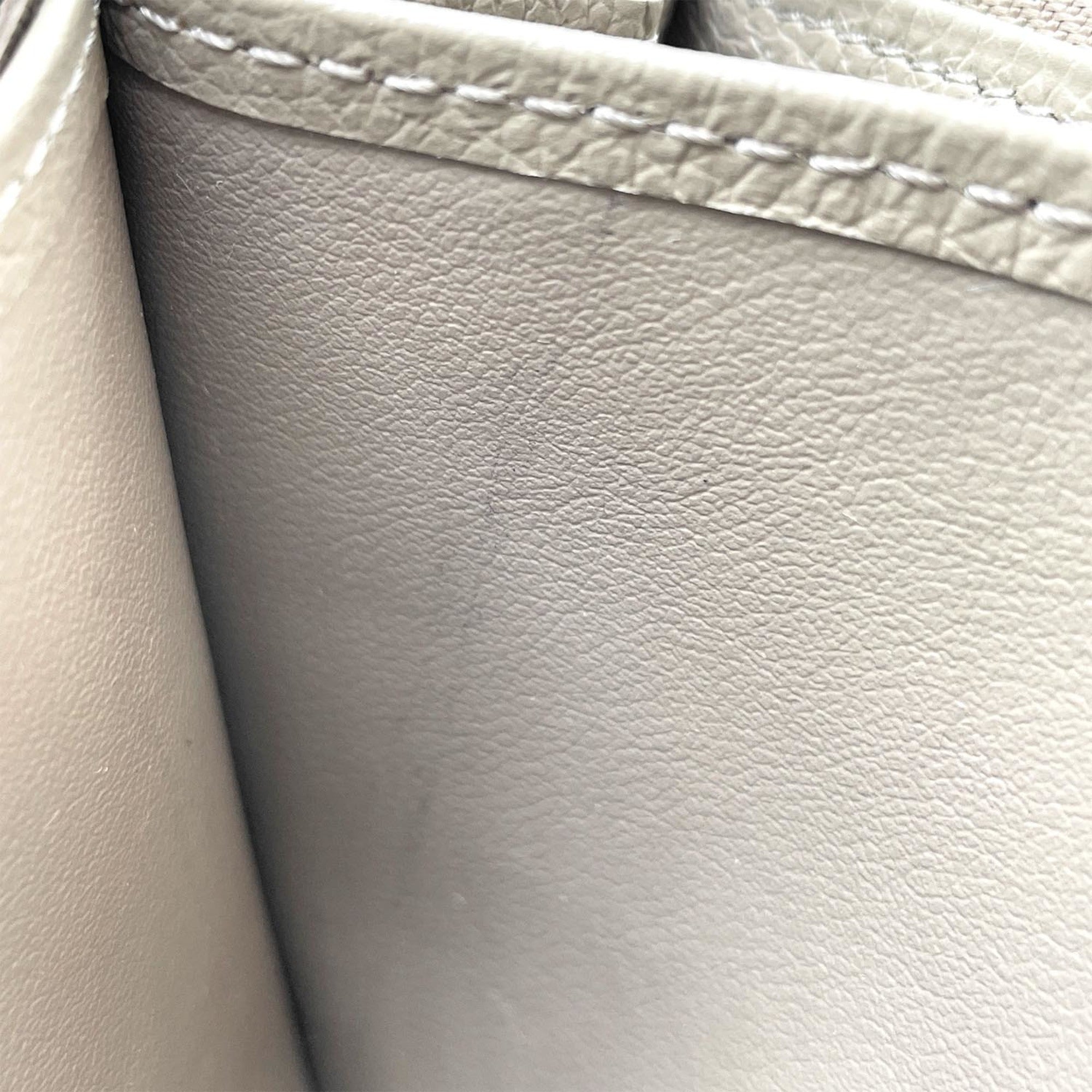 Louis Vuitton Beige Monogram Empreinte Long Wallet (Bi-Fold) (Pre-Owned)
