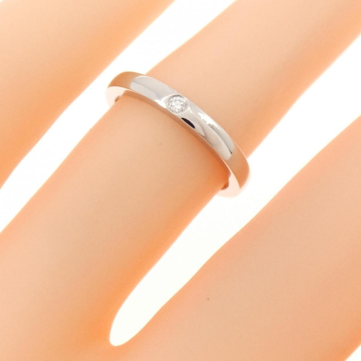 Cartier Platinum 950 Band Ring (Pre-Owned)