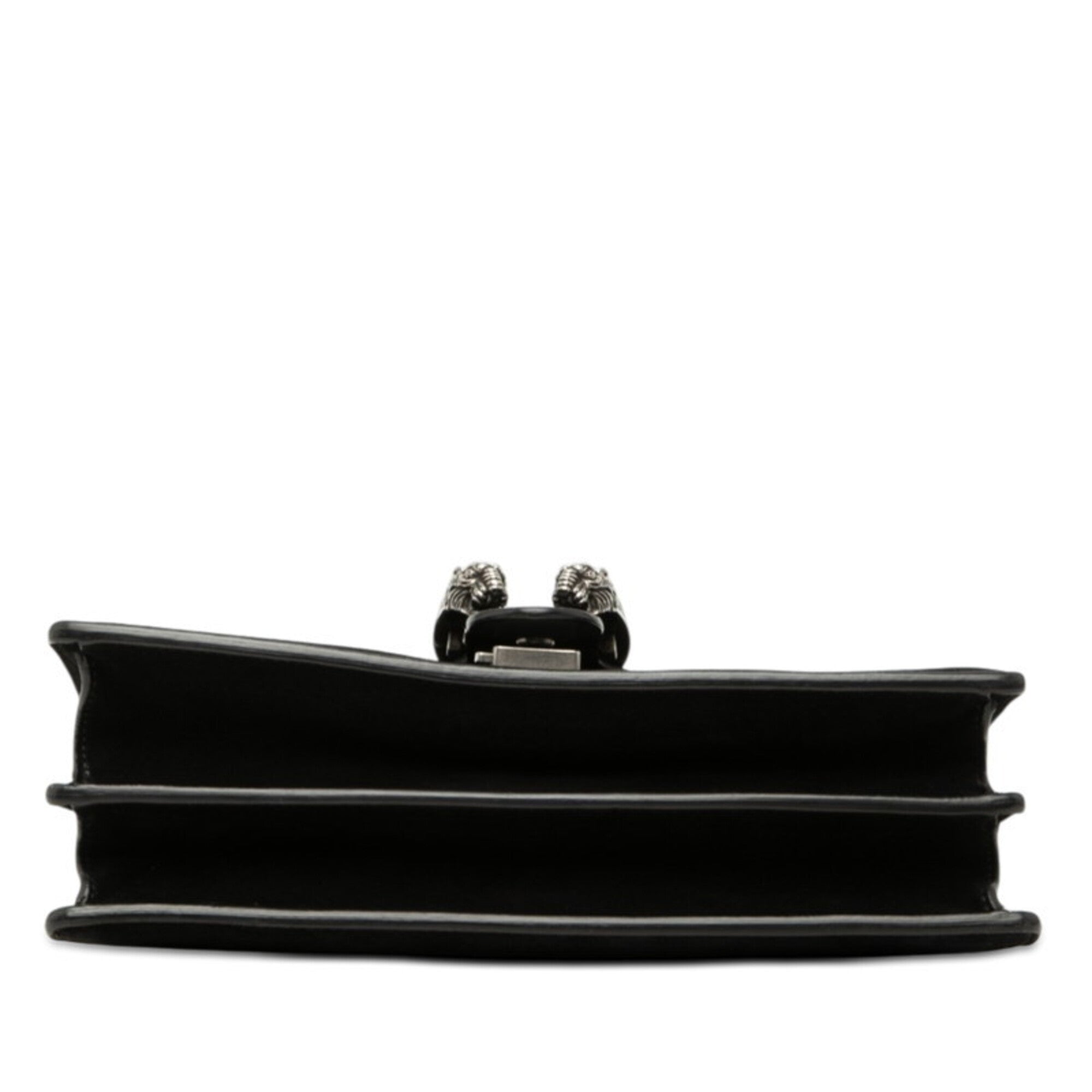 Gucci Black Suede Leather Shoulder Bag (Pre-Owned)
