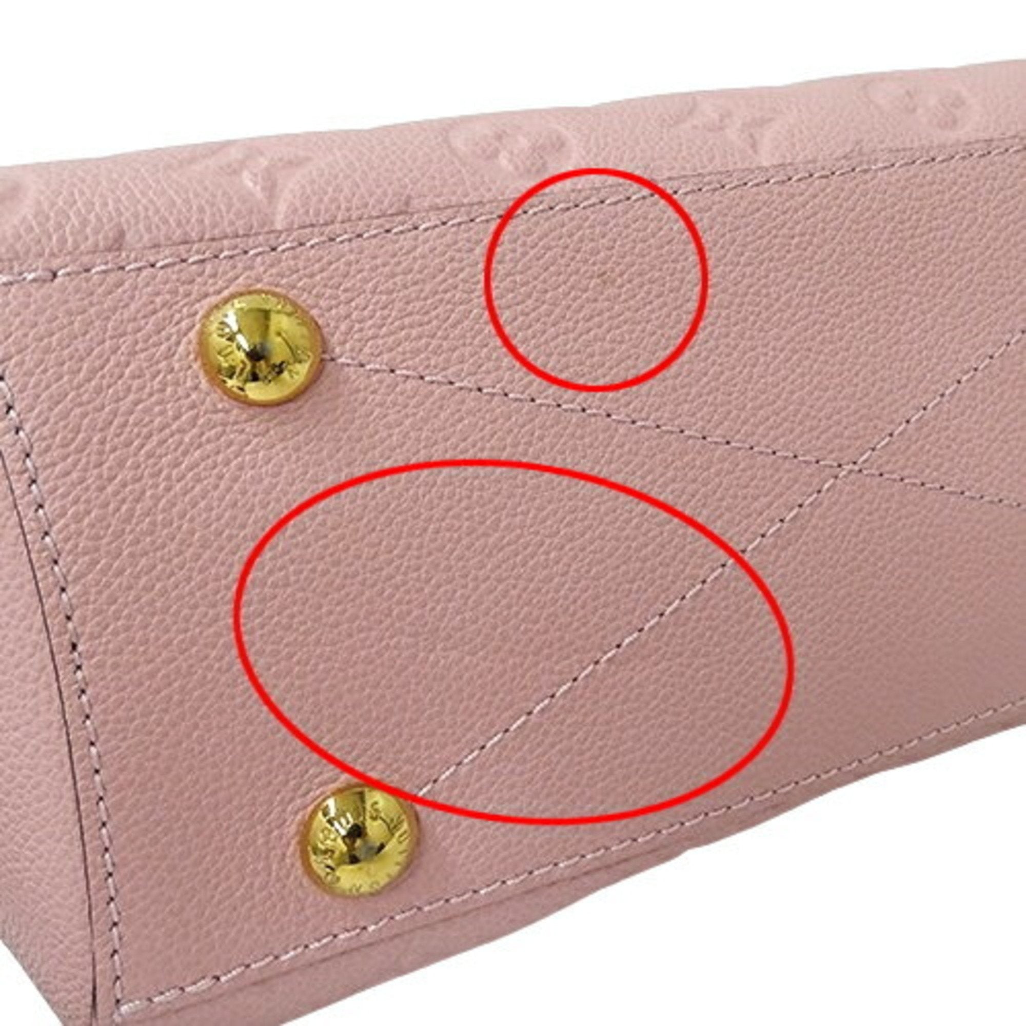 Louis Vuitton Monogram Empreinte Rose Poudre Monogram Empreinte Handbag Shoulder Bag (Pre-Owned)