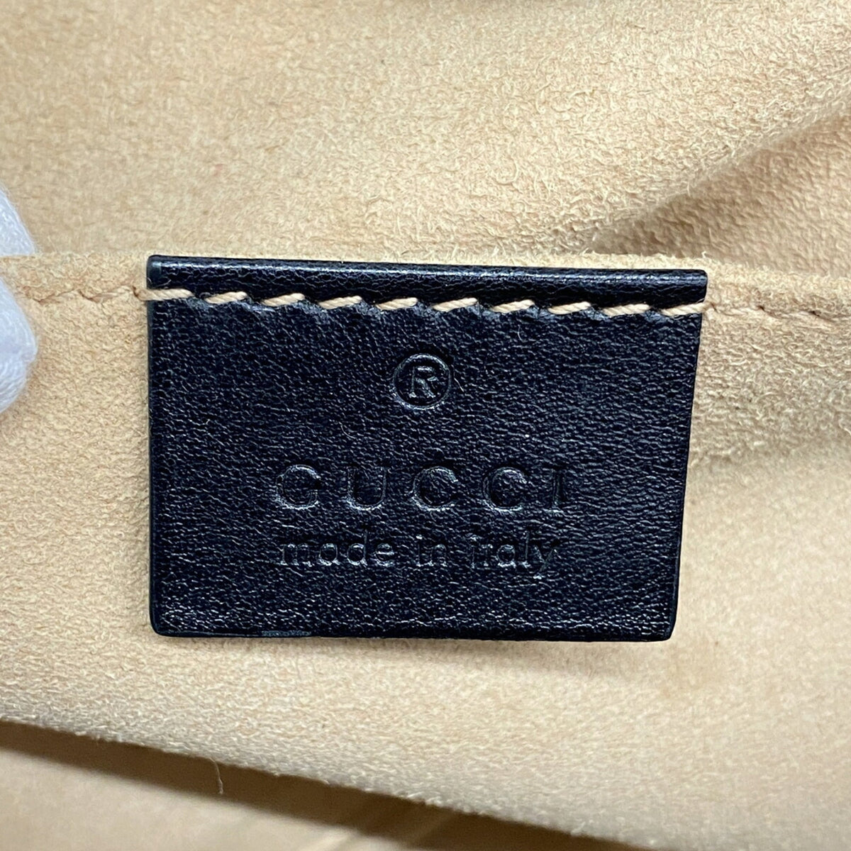 Gucci Black Leather Shoulder Bag (Pre-Owned)