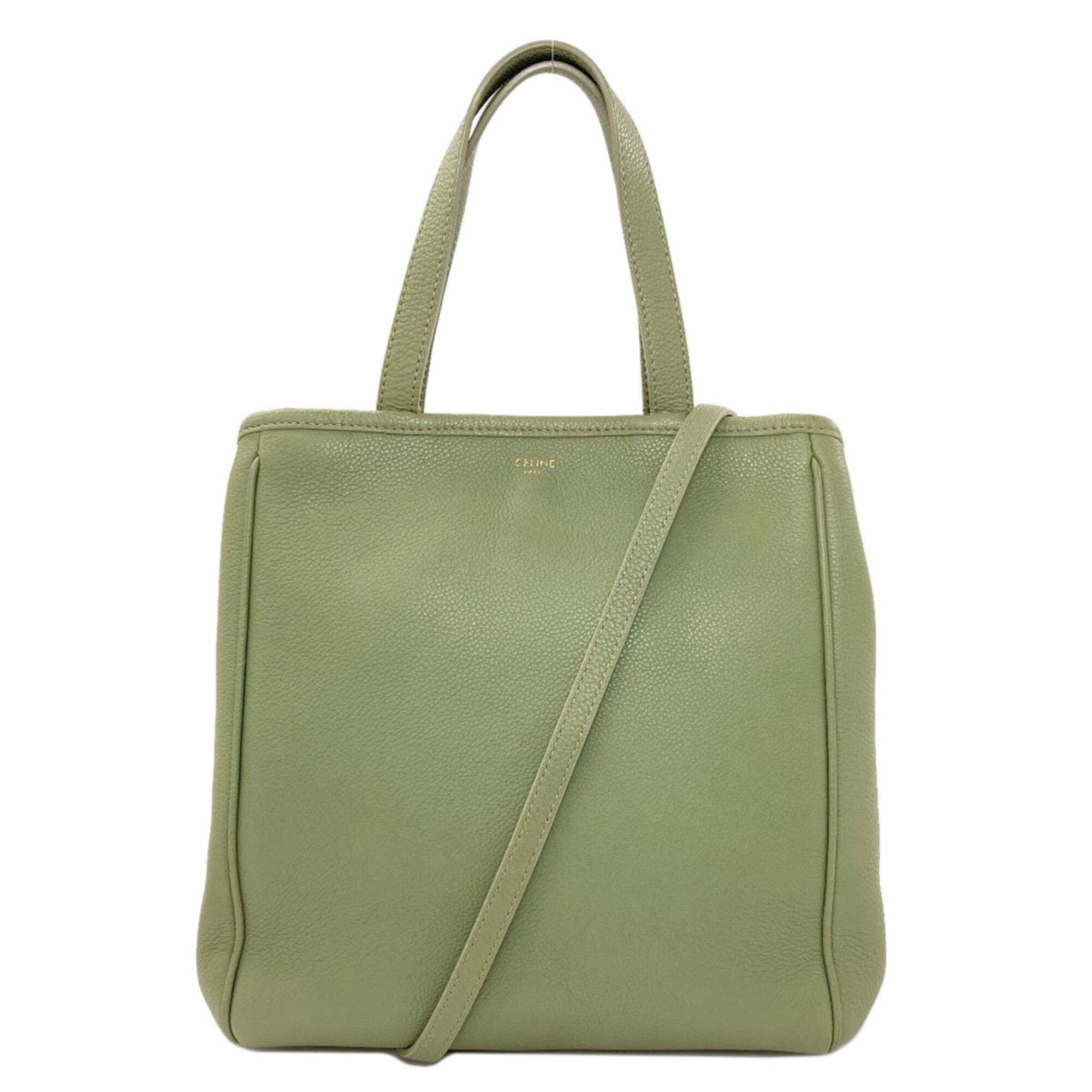 Celine Green Handbag (Pre-Owned)