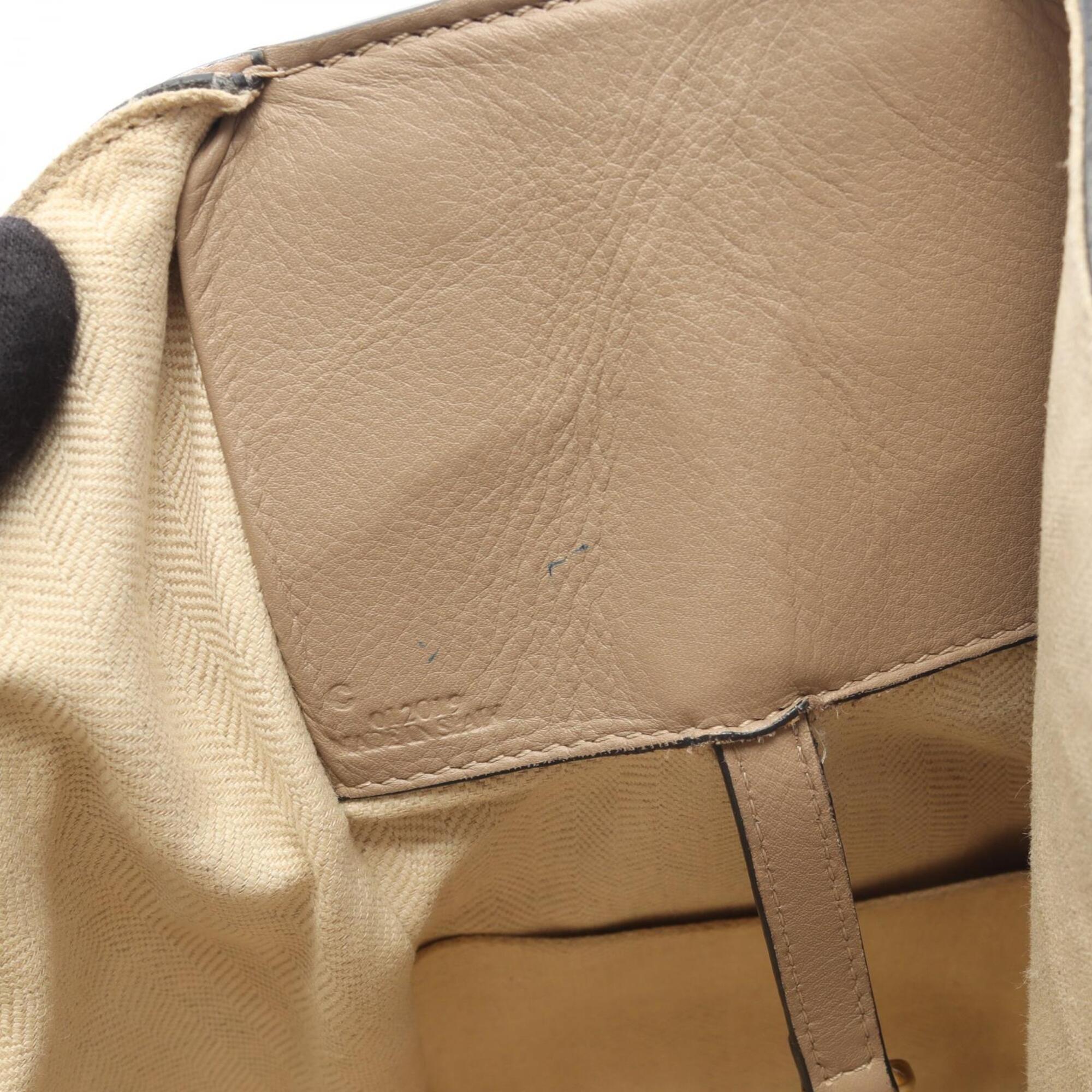 Loewe Beige Leather Handbag (Pre-Owned)