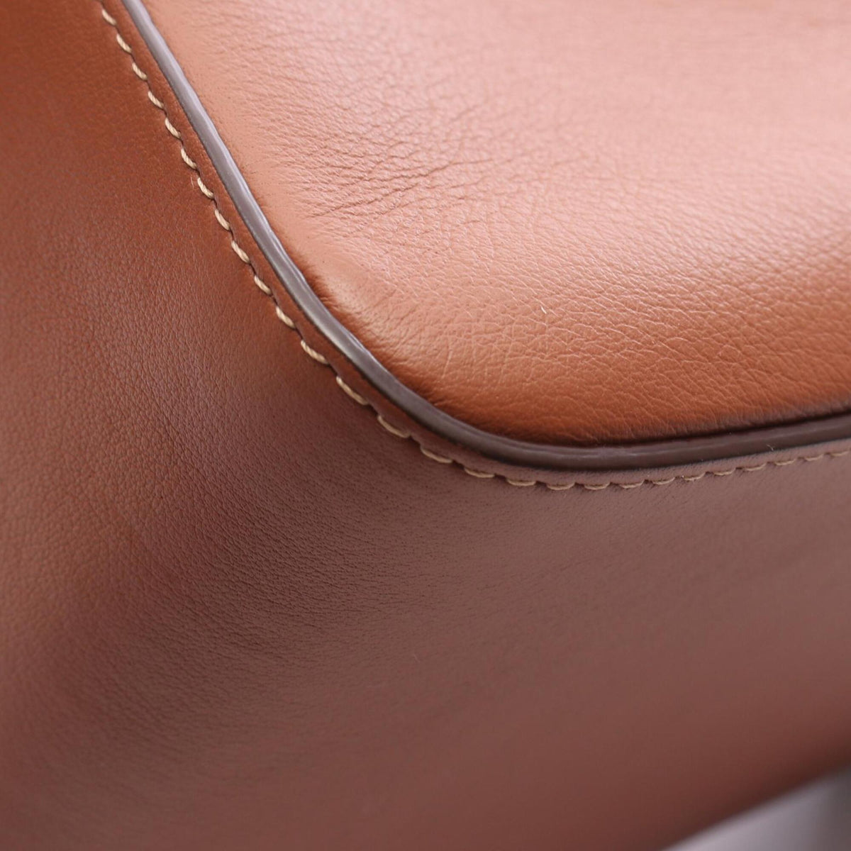 Marni Brown Leather Handbag Shoulder Bag (Pre-Owned)