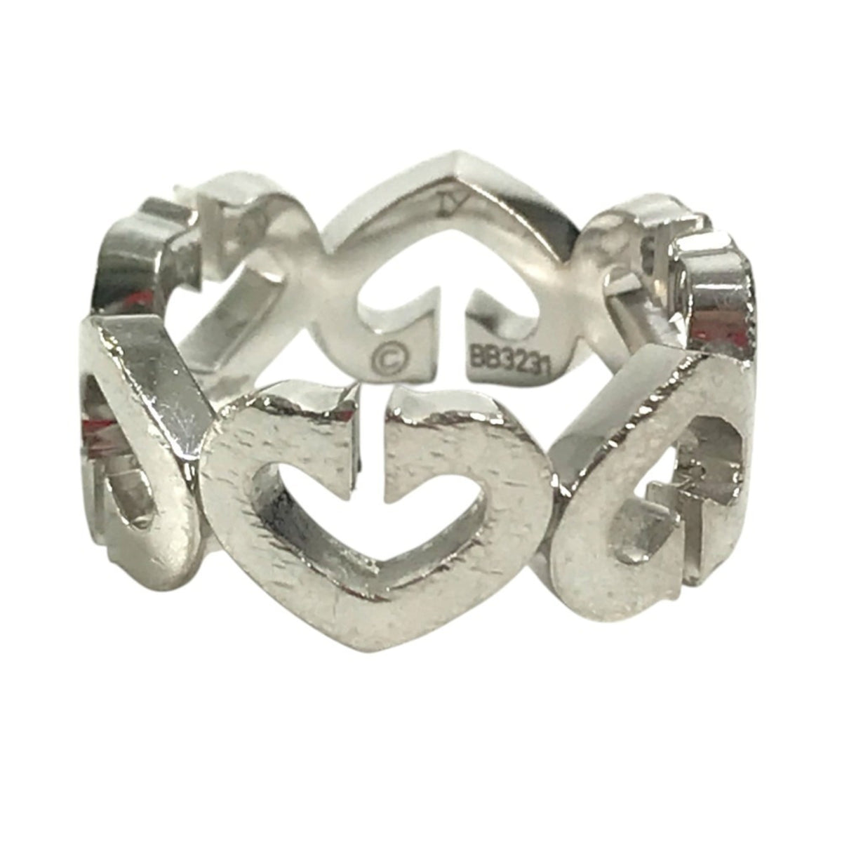 Cartier Silver White Gold (18K) Band Ring (Pre-Owned)