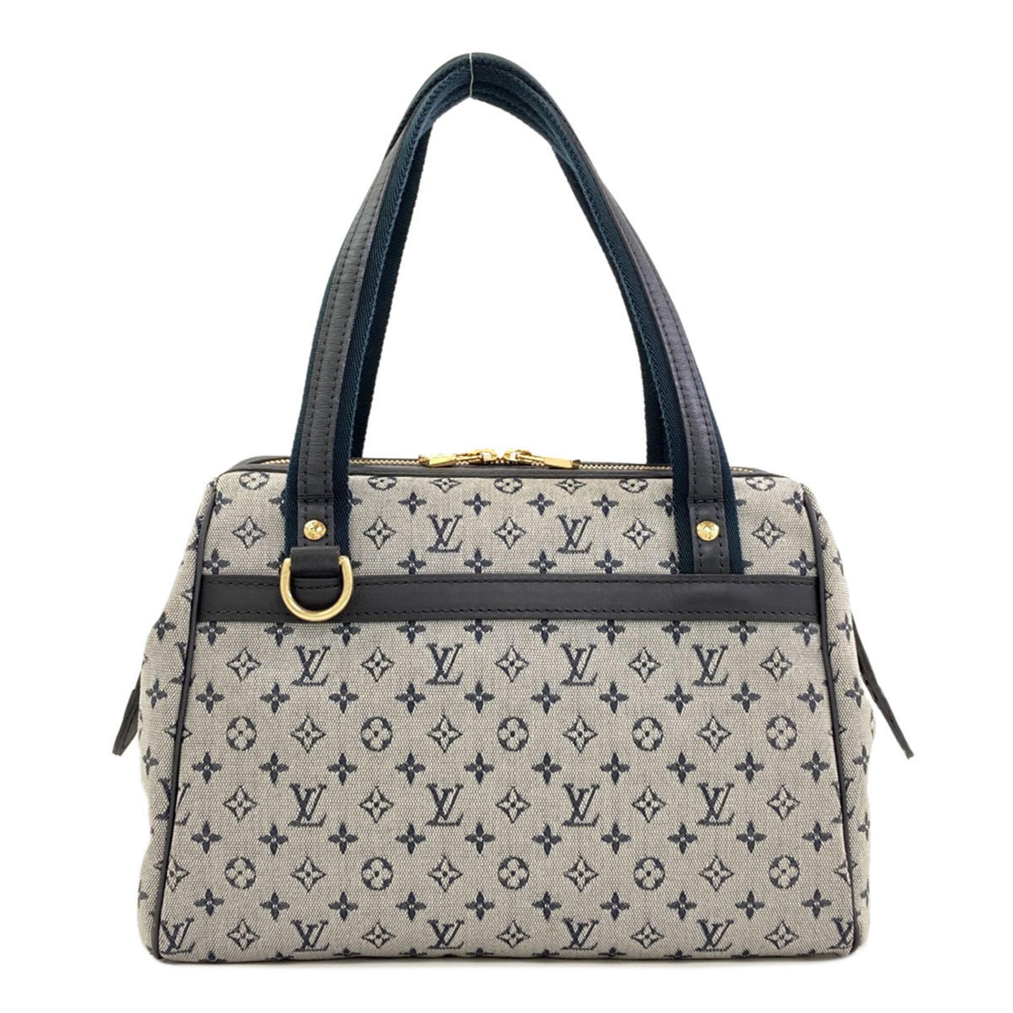 Louis Vuitton Navy Monogram Boston Bag (Pre-Owned)