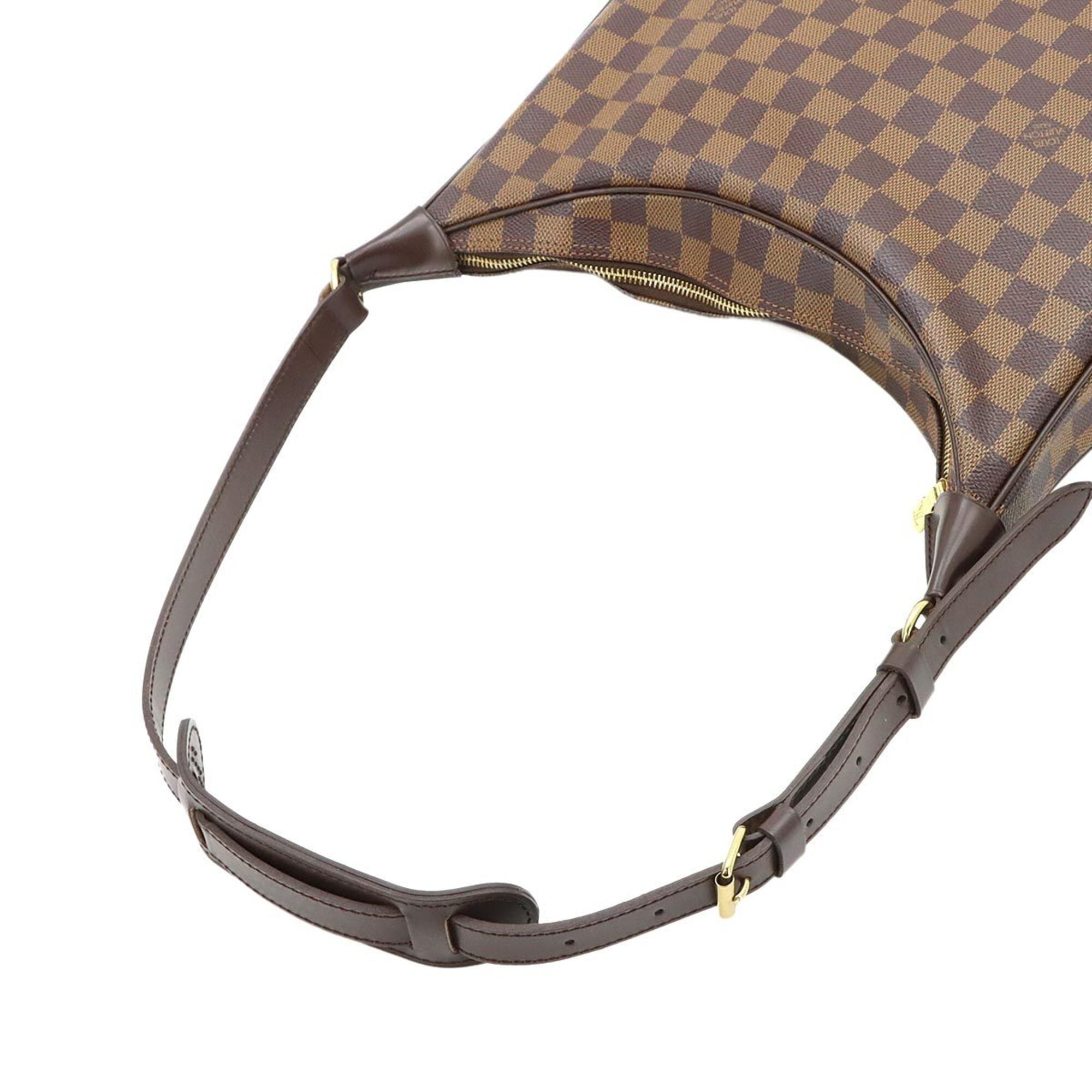Louis Vuitton Damier Canvas Ebene Damier Canvas Handbag Shoulder Bag (Pre-Owned)