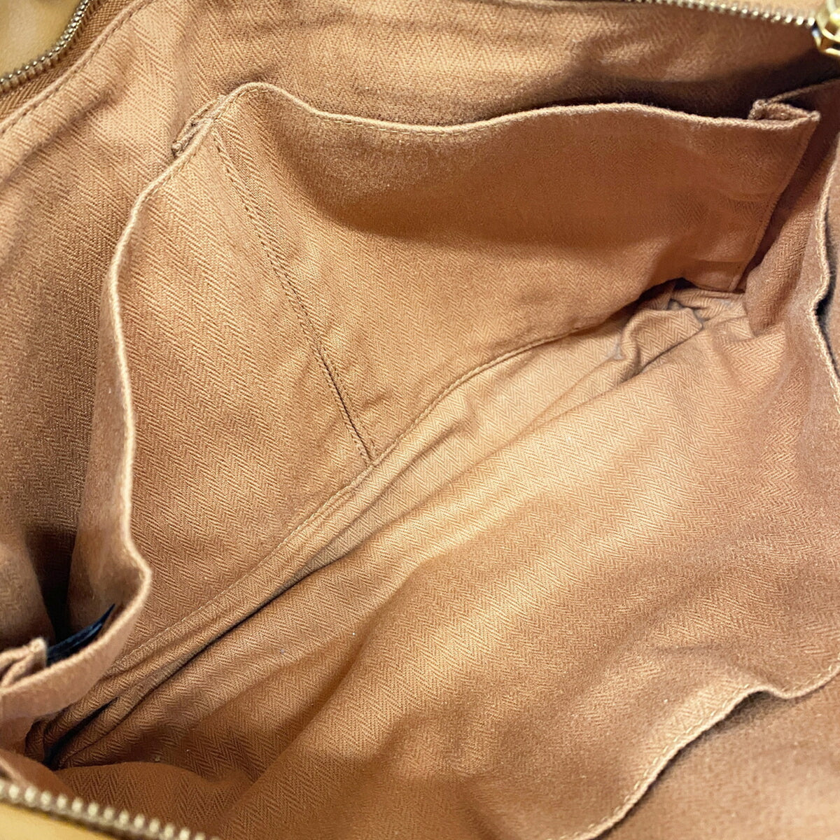 Hermes Brown Leather Tote Bag (Pre-Owned)