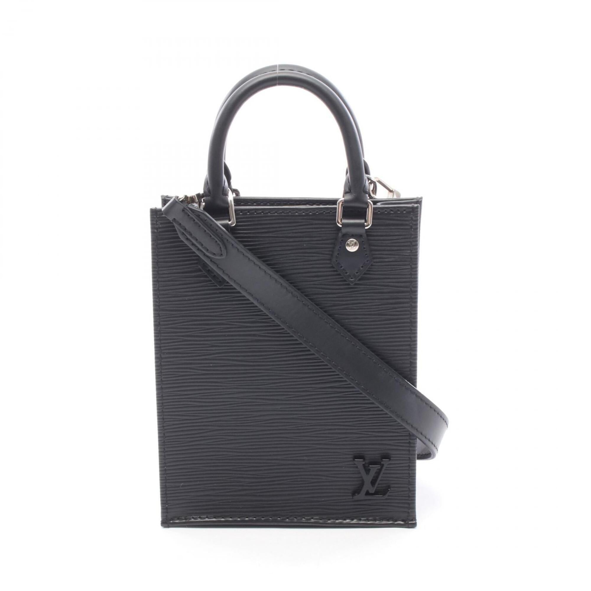 Louis Vuitton Black Epi Leather Handbag (Pre-Owned)