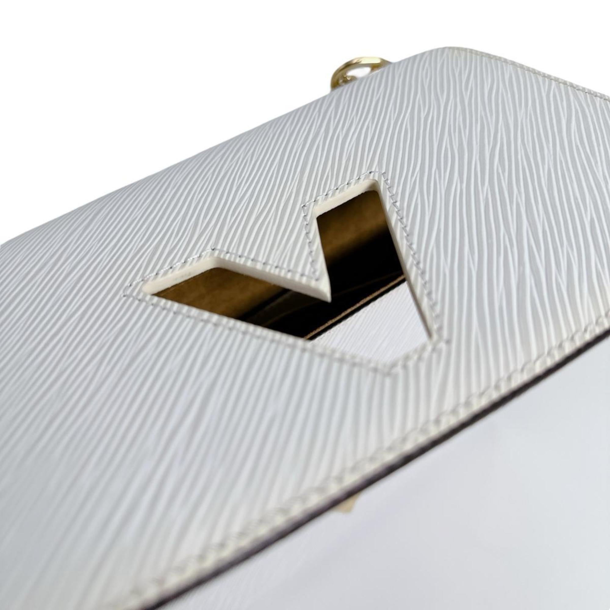 Louis Vuitton Epi Blanc Epi Leather Shoulder Bag (Pre-Owned)