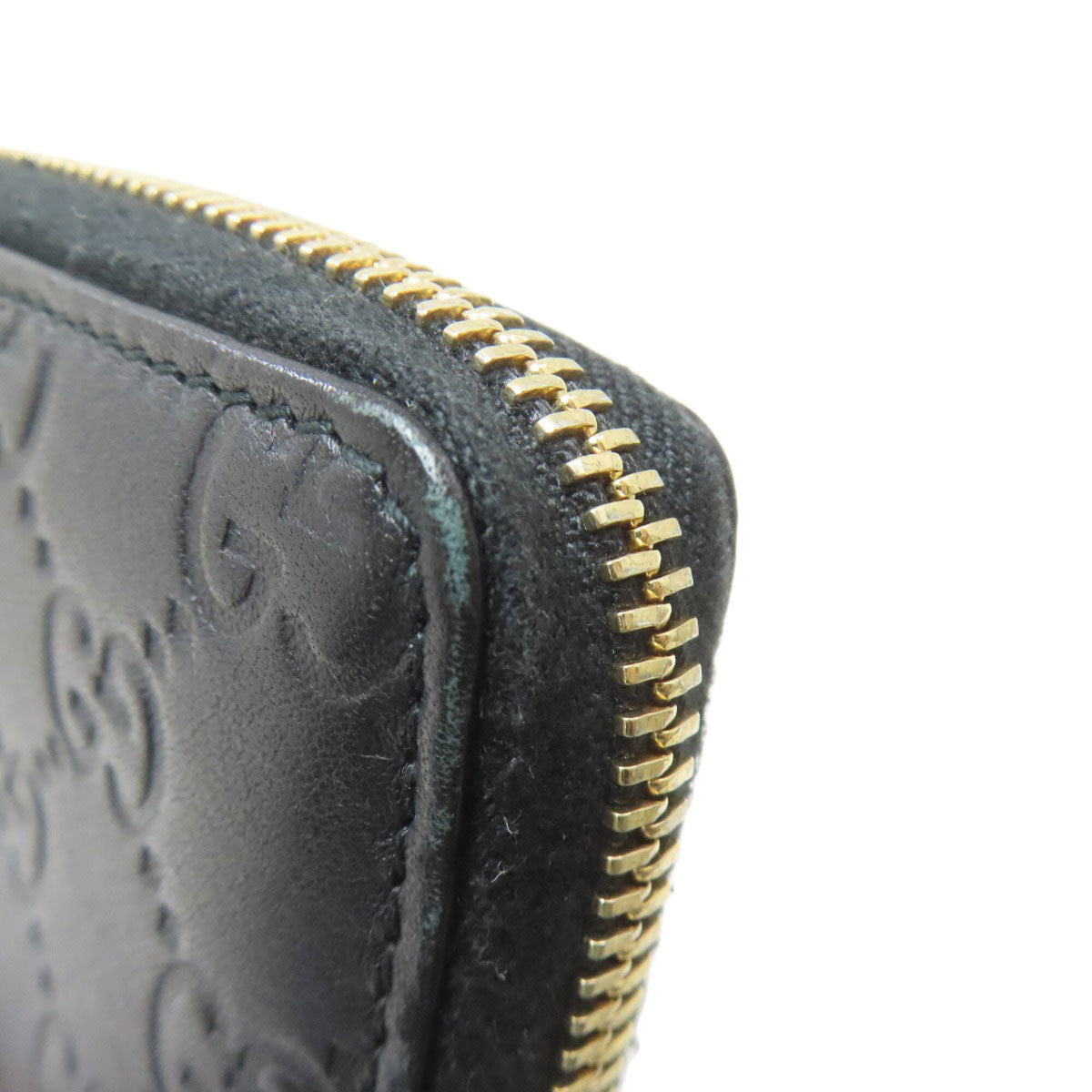 Gucci Black Leather Coin Purse/Coin Case (Pre-Owned)