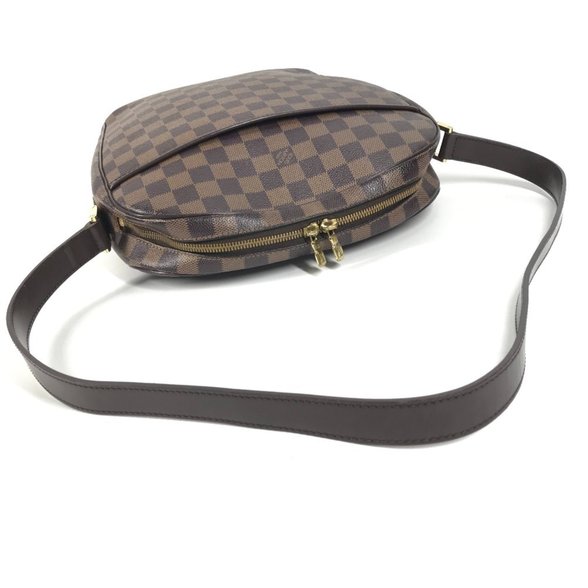 Louis Vuitton Brown Damier Canvas Pochette Shoulder Bag (Pre-Owned)