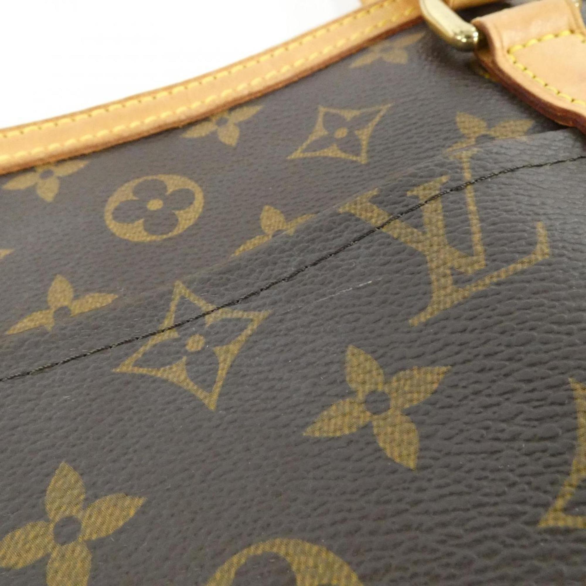 Louis Vuitton Brown Coated Canvas Handbag (Pre-Owned)