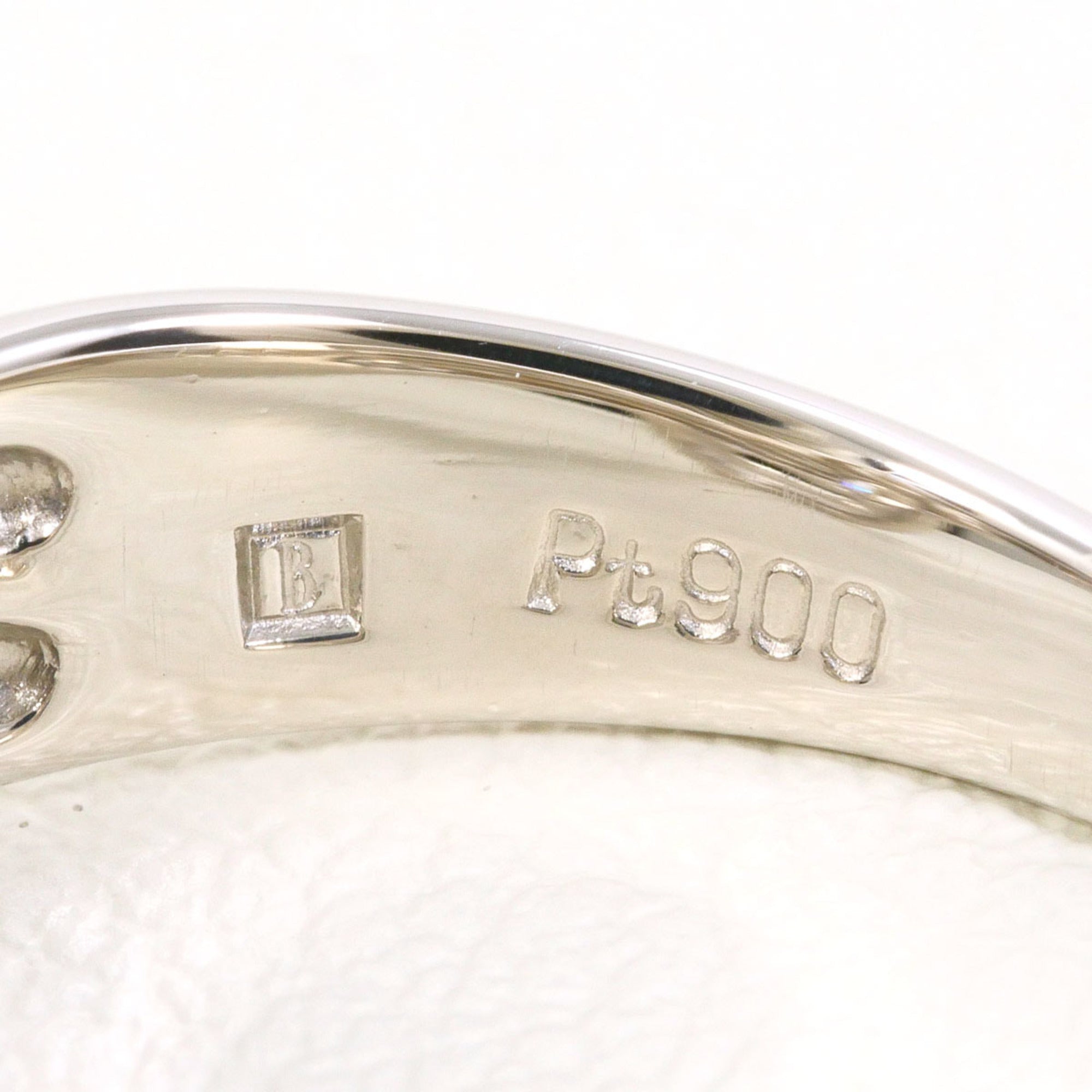 Unbranded Brown Platinum Platinum 900 Band Ring (Pre-Owned)