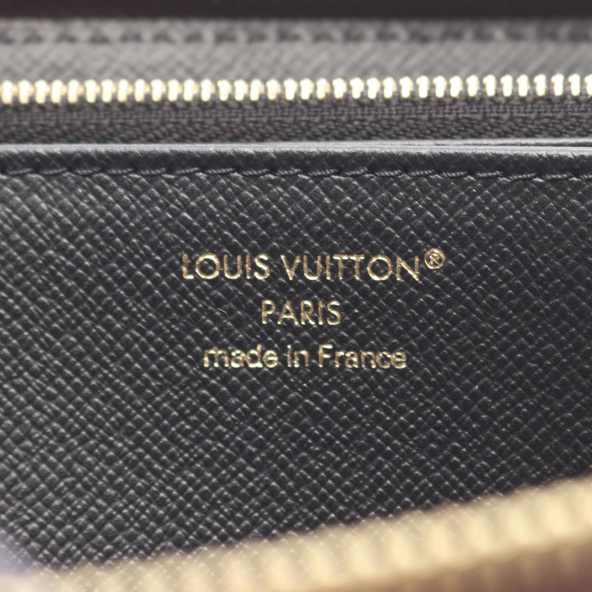 Louis Vuitton Brown Monogram Reverse Coated Canvas Long Wallet (Bi-Fold) (Pre-Owned)
