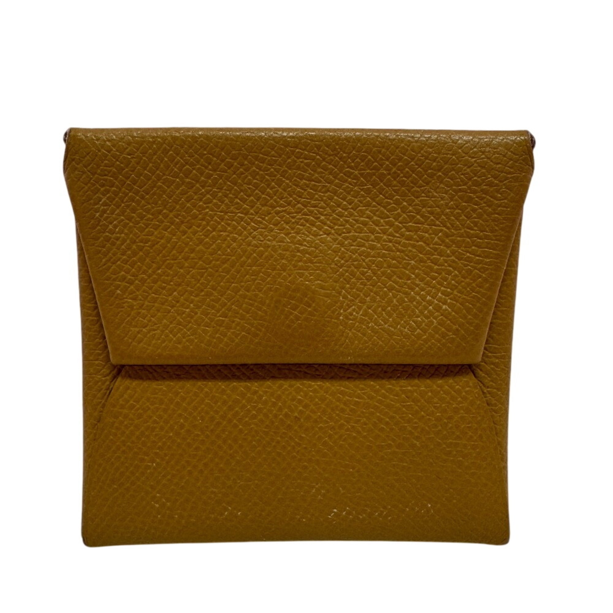 Hermes Brown Chevre Leather Coin Purse/Coin Case (Pre-Owned)