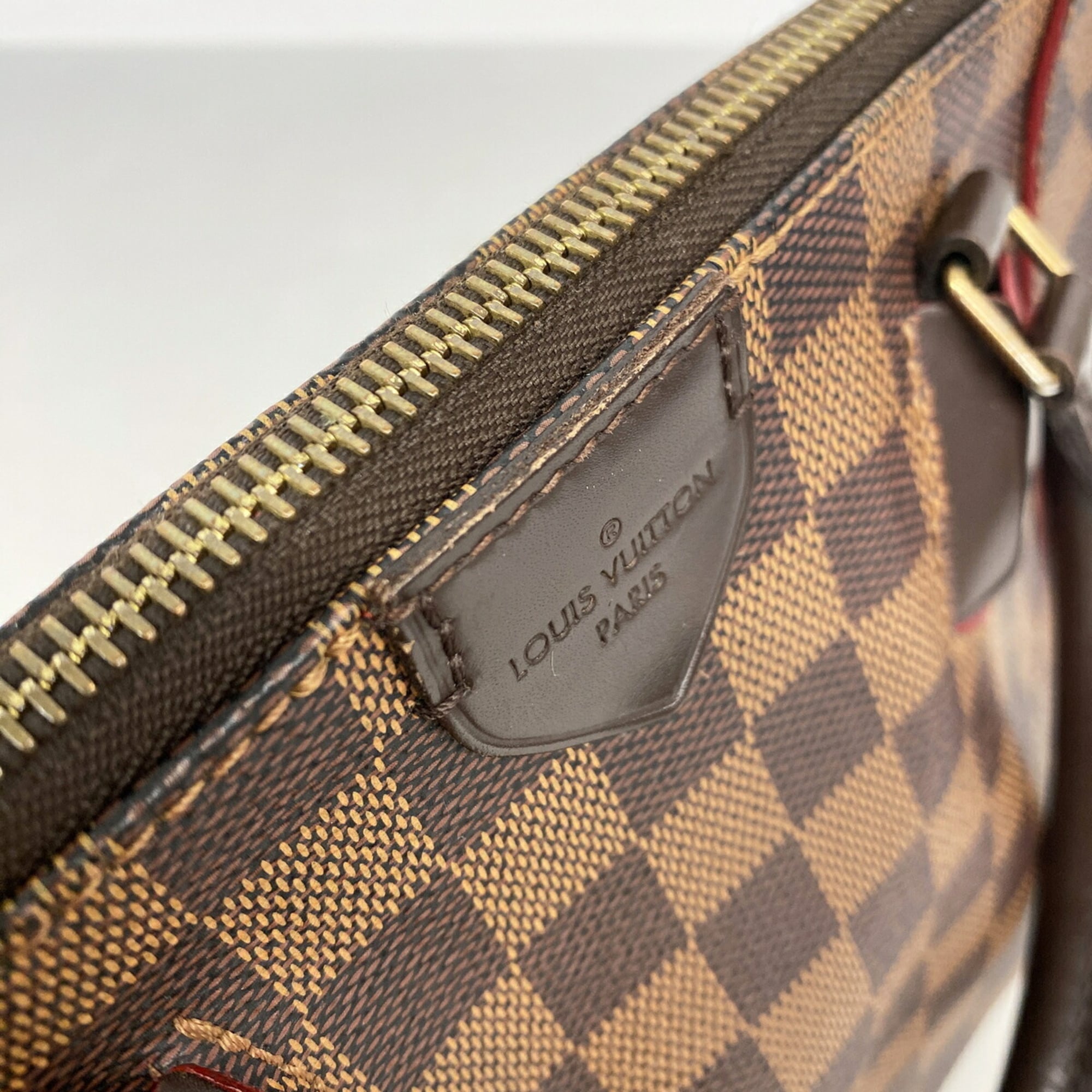 Louis Vuitton Cerise Ebene Handbag (Pre-Owned)