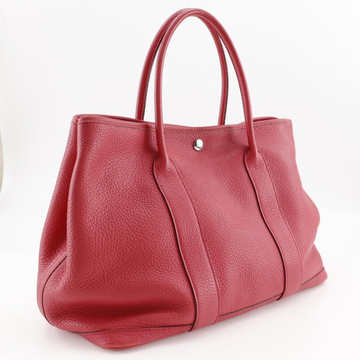 Hermes Bougainvillier Pink Negonda Leather Tote Bag (Pre-Owned)