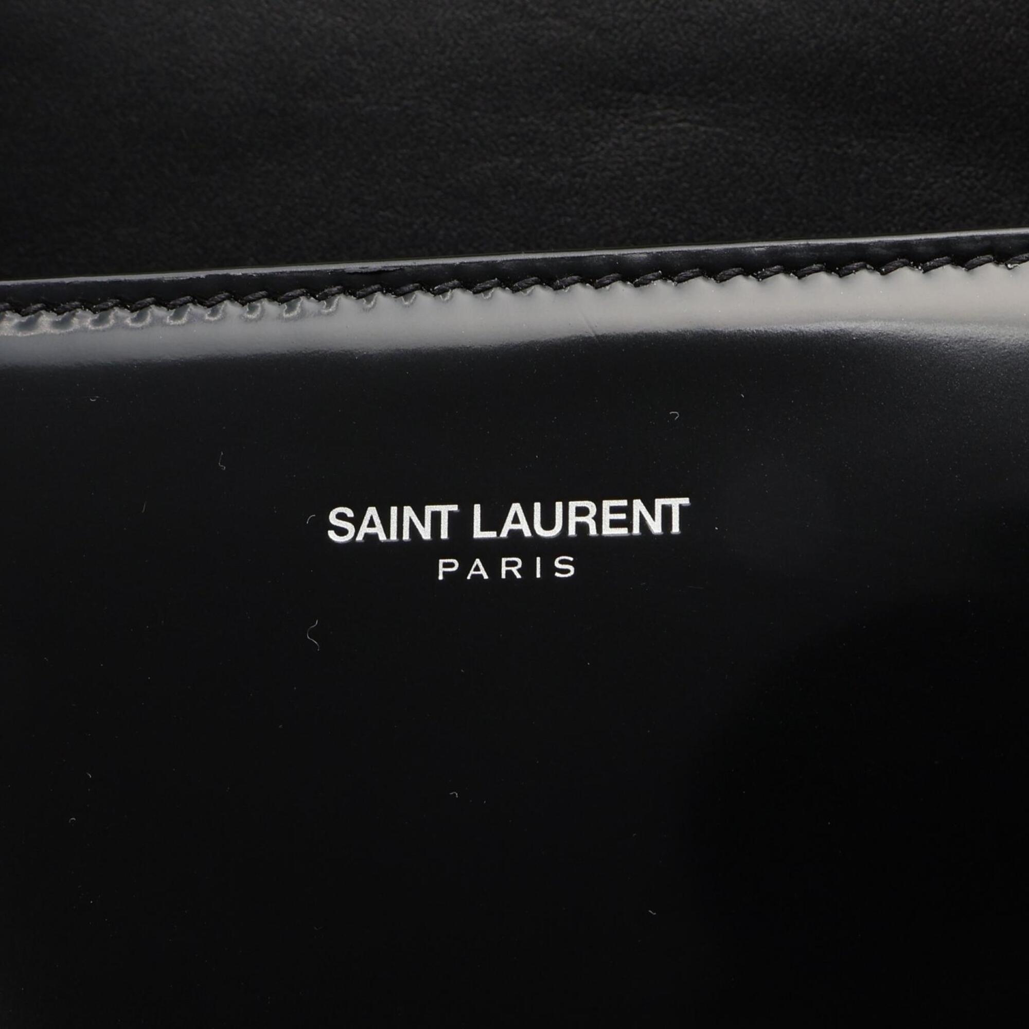 Saint Laurent Black Patent Leather Handbag (Pre-Owned)