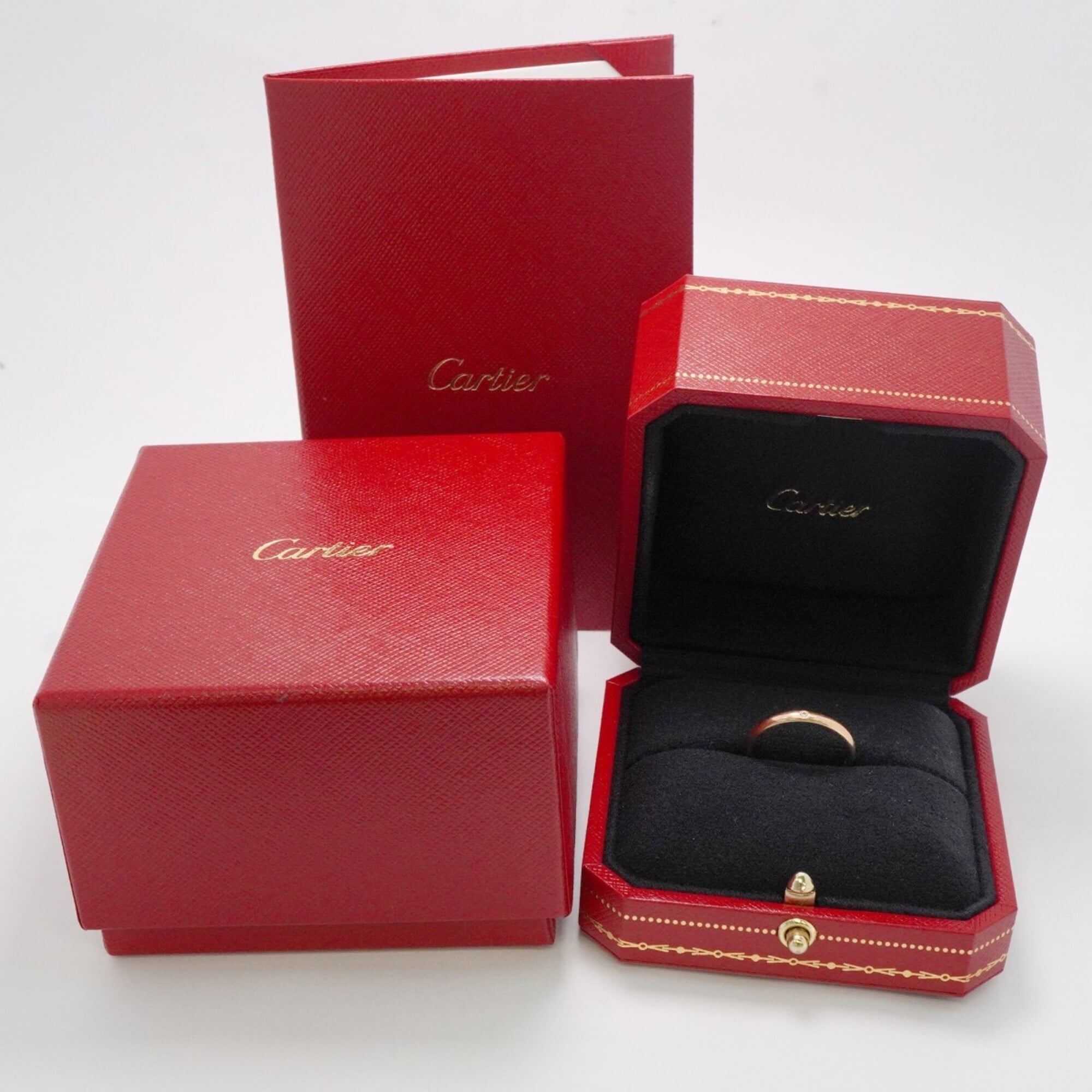 Cartier Pink Gold (18K) Band Ring (Pre-Owned)