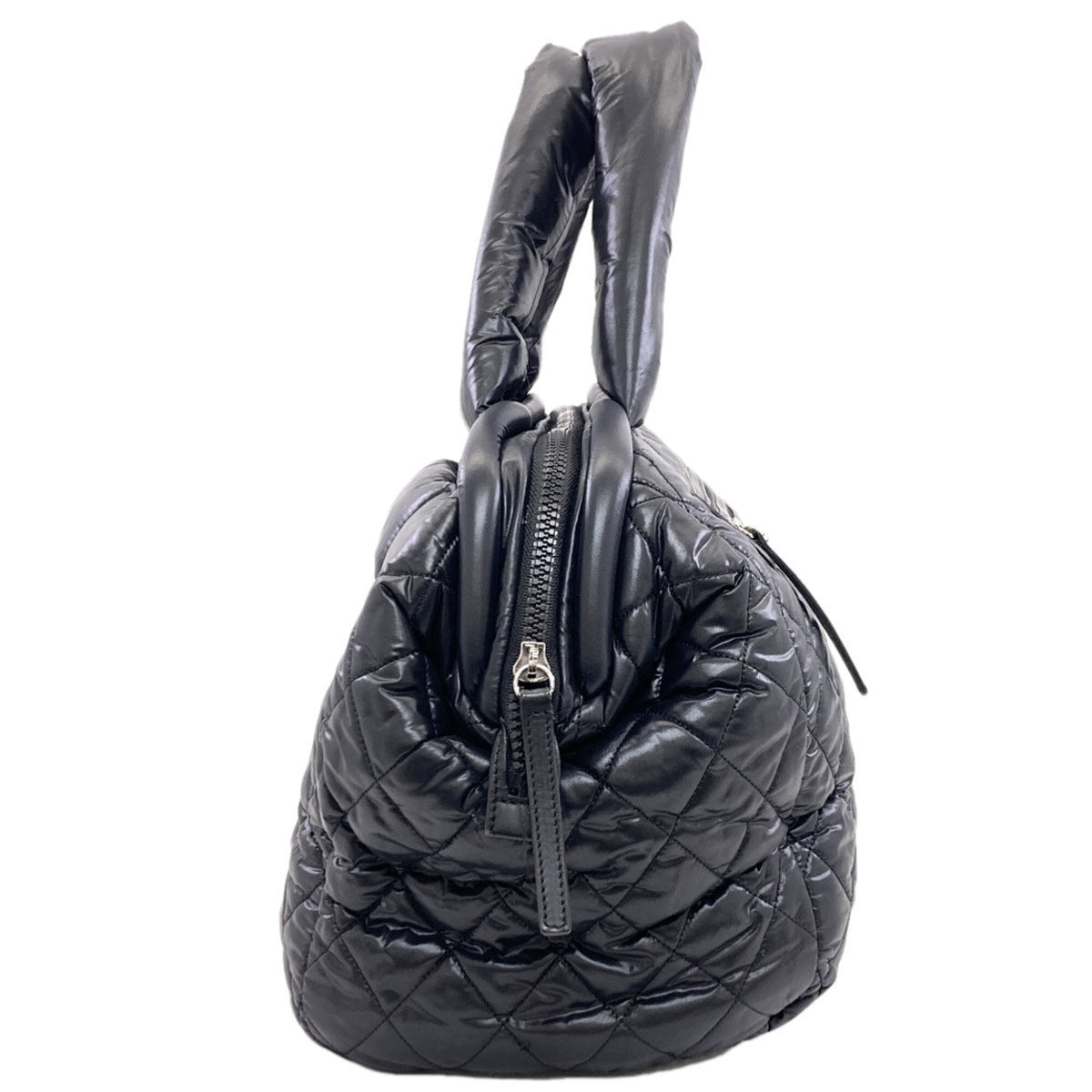 Chanel Black Nylon Boston Bag (Pre-Owned)