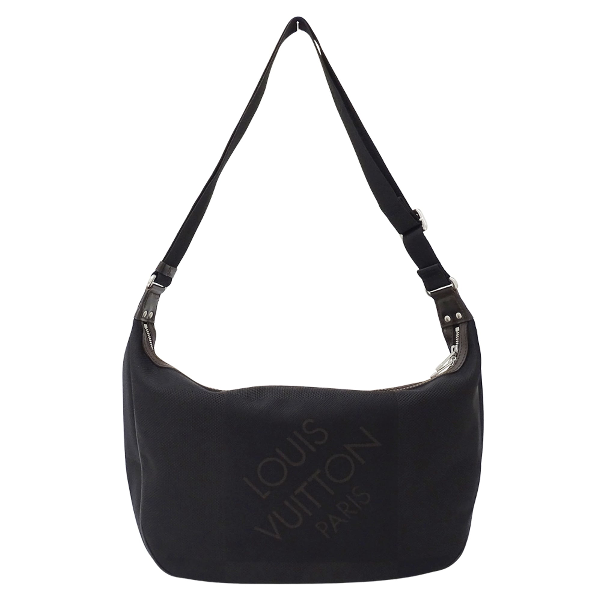 Louis Vuitton Noir Damier Geant Canvas Shoulder Bag (Pre-Owned)