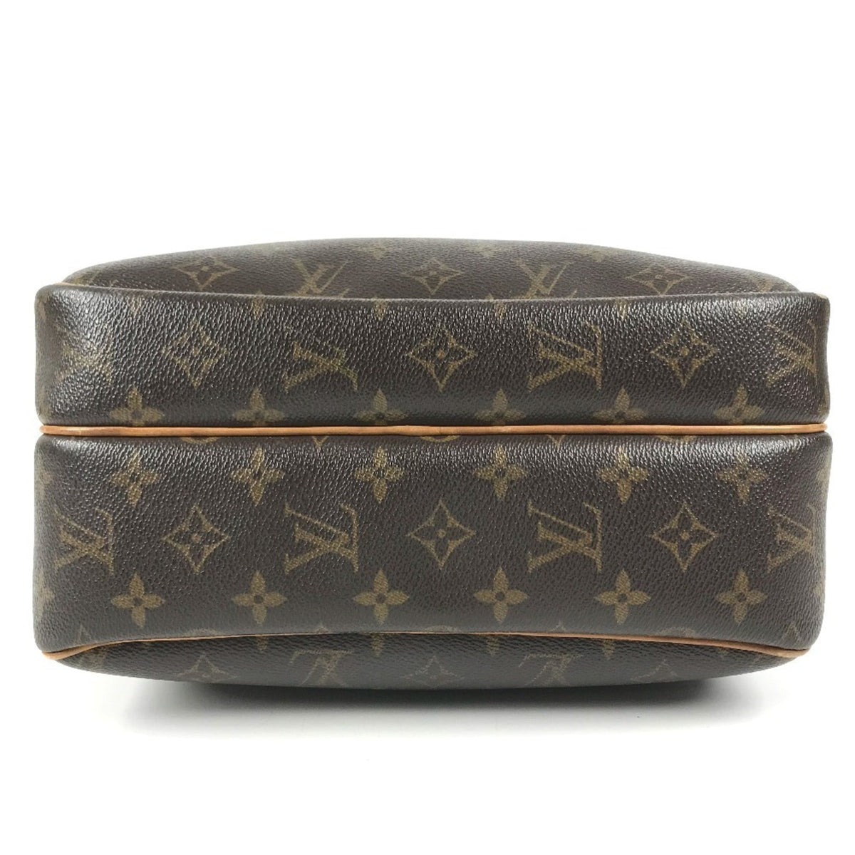Louis Vuitton Brown Monogram Canvas Shoulder Bag (Pre-Owned)