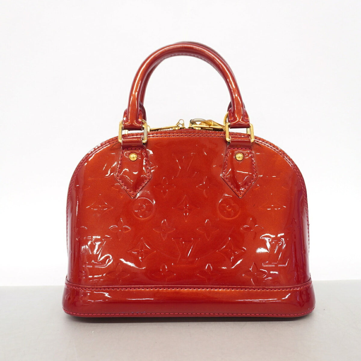 Louis Vuitton Rouge Grenadine Handbag (Pre-Owned)