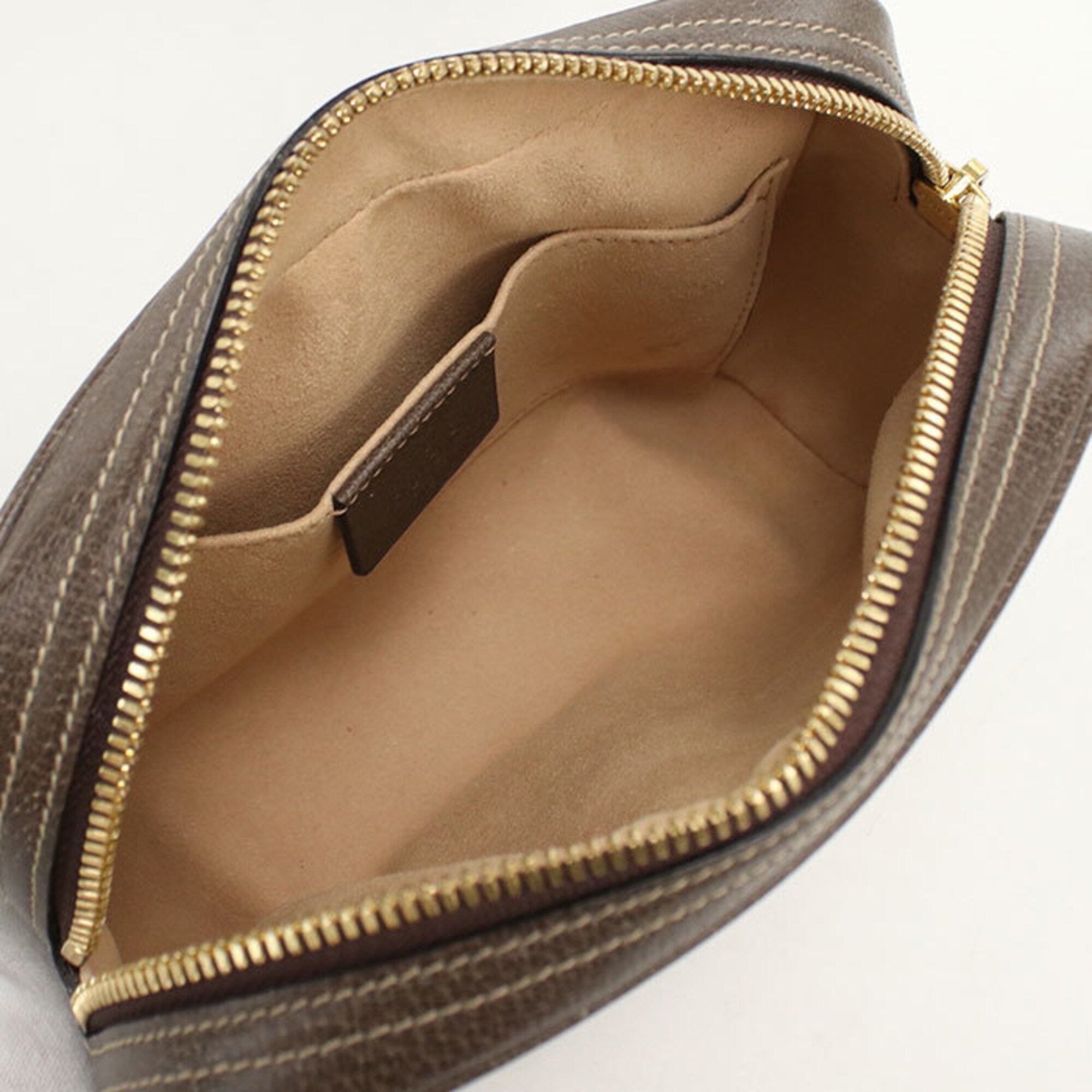 Gucci Beige Gg Supreme Leather Sling Bag (Pre-Owned)